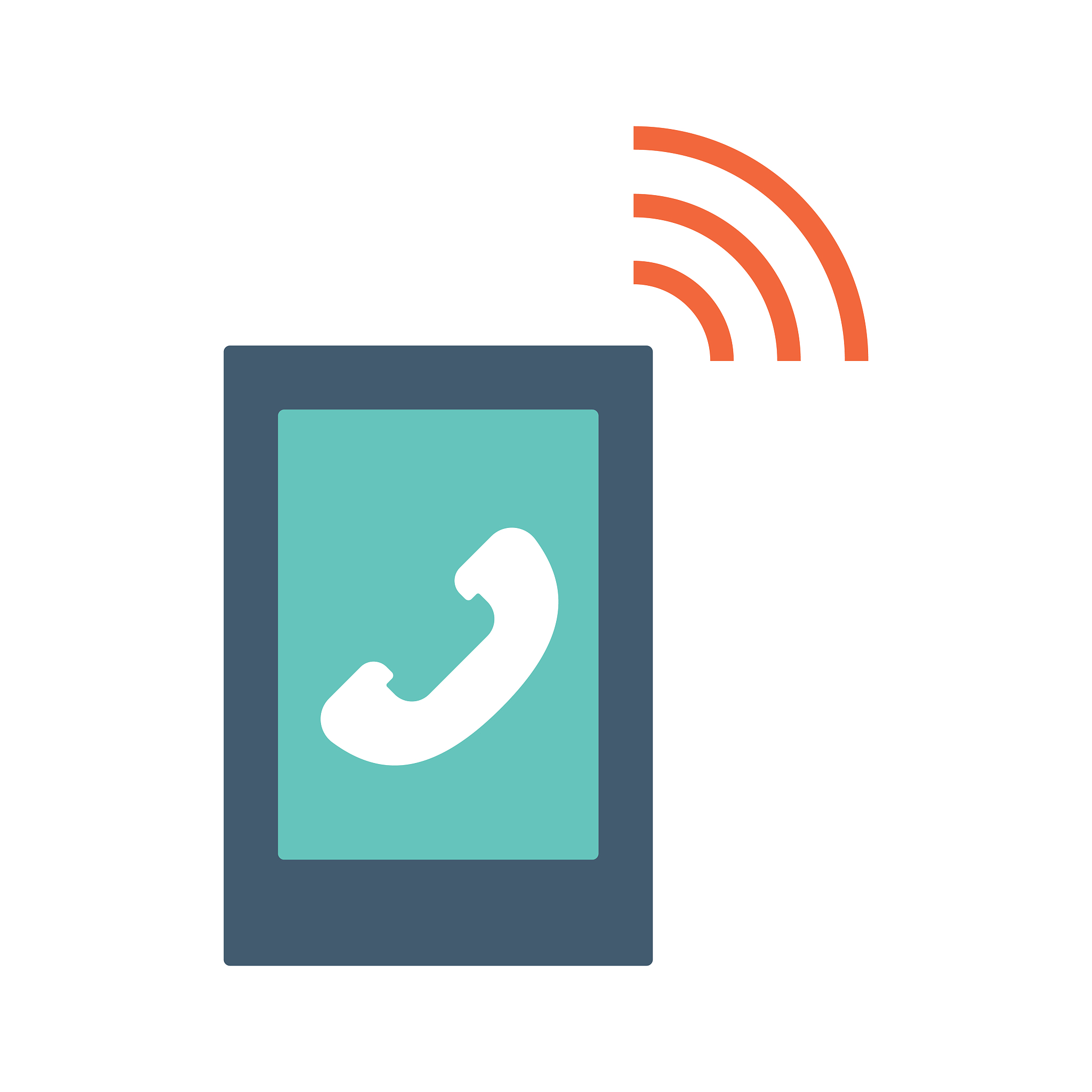 color icon phone call