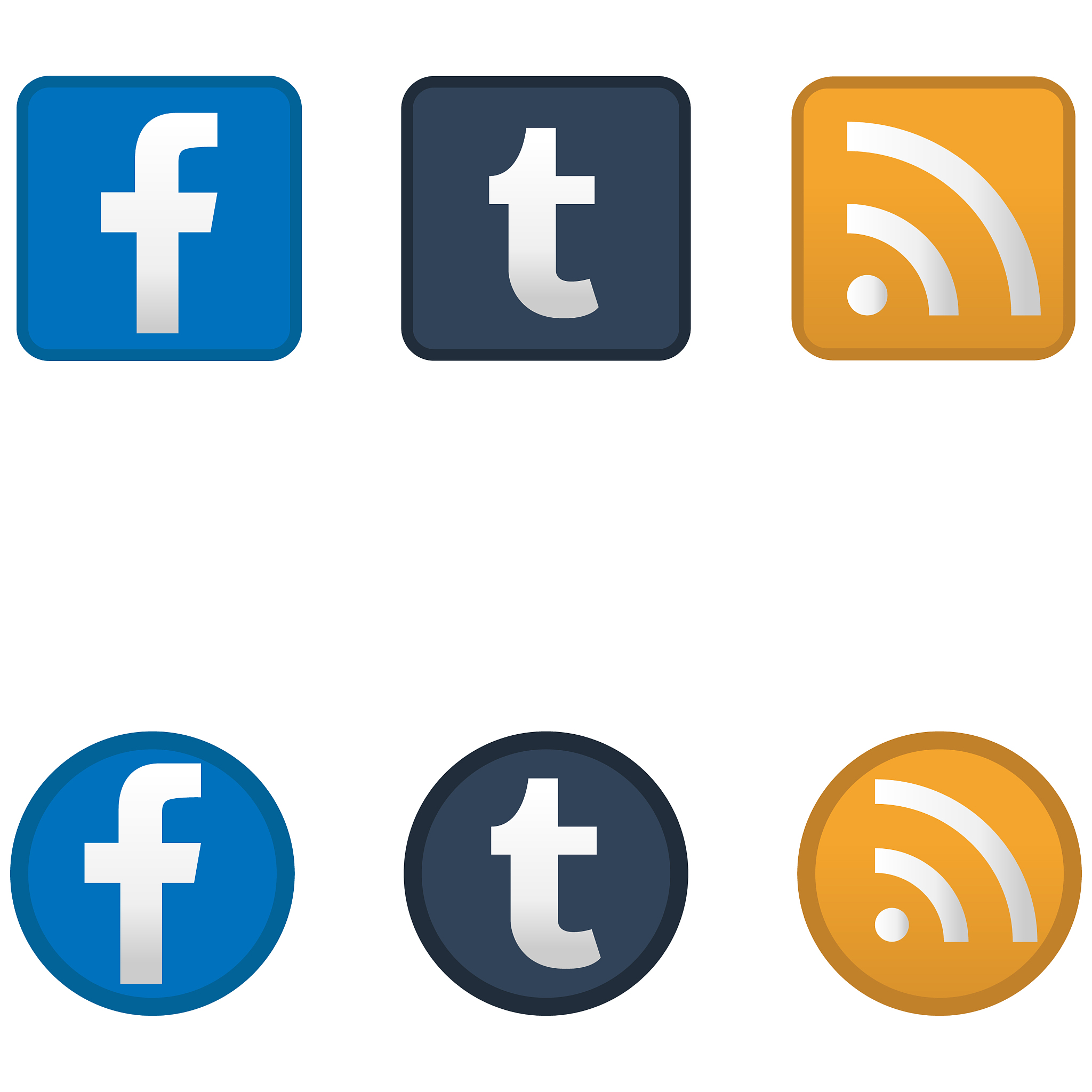 social media icons