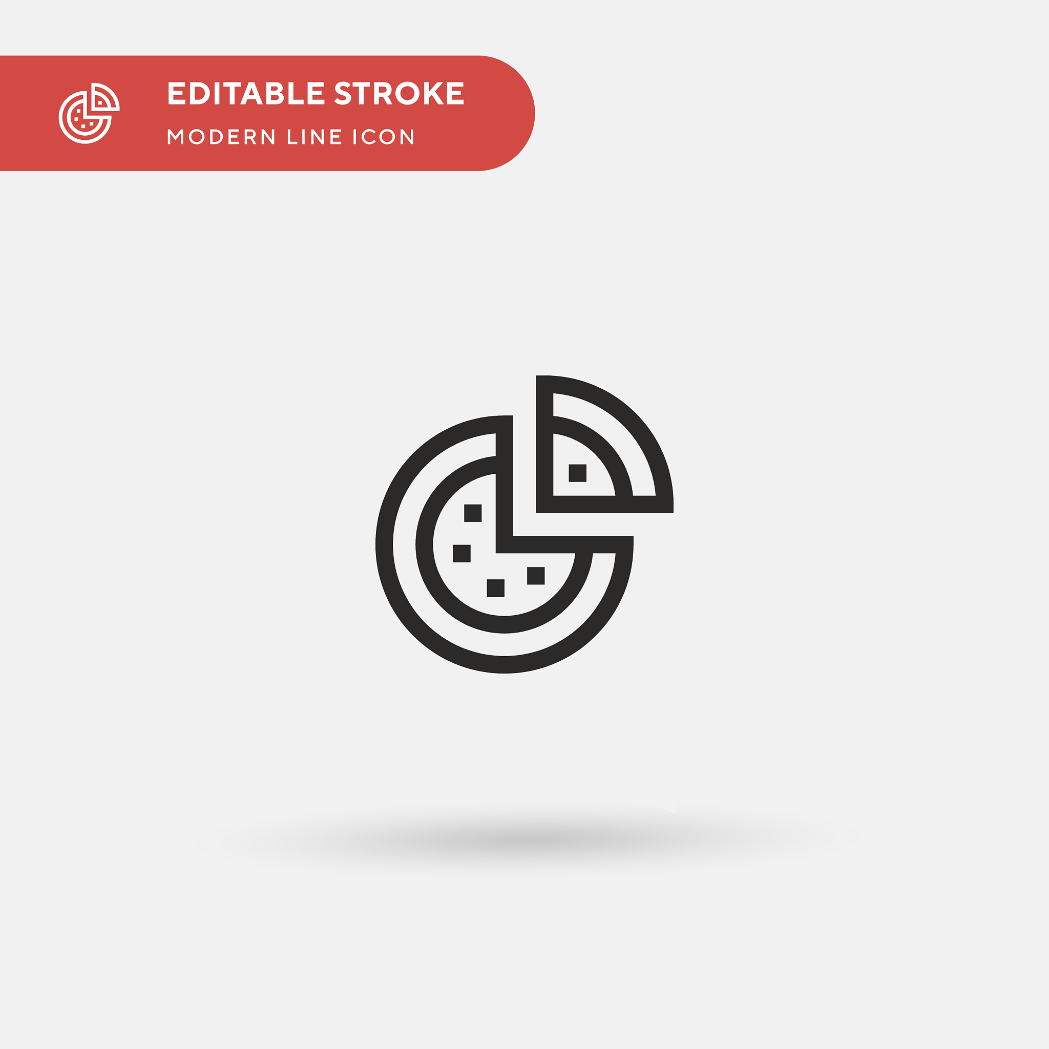 pizza simple icon symbol