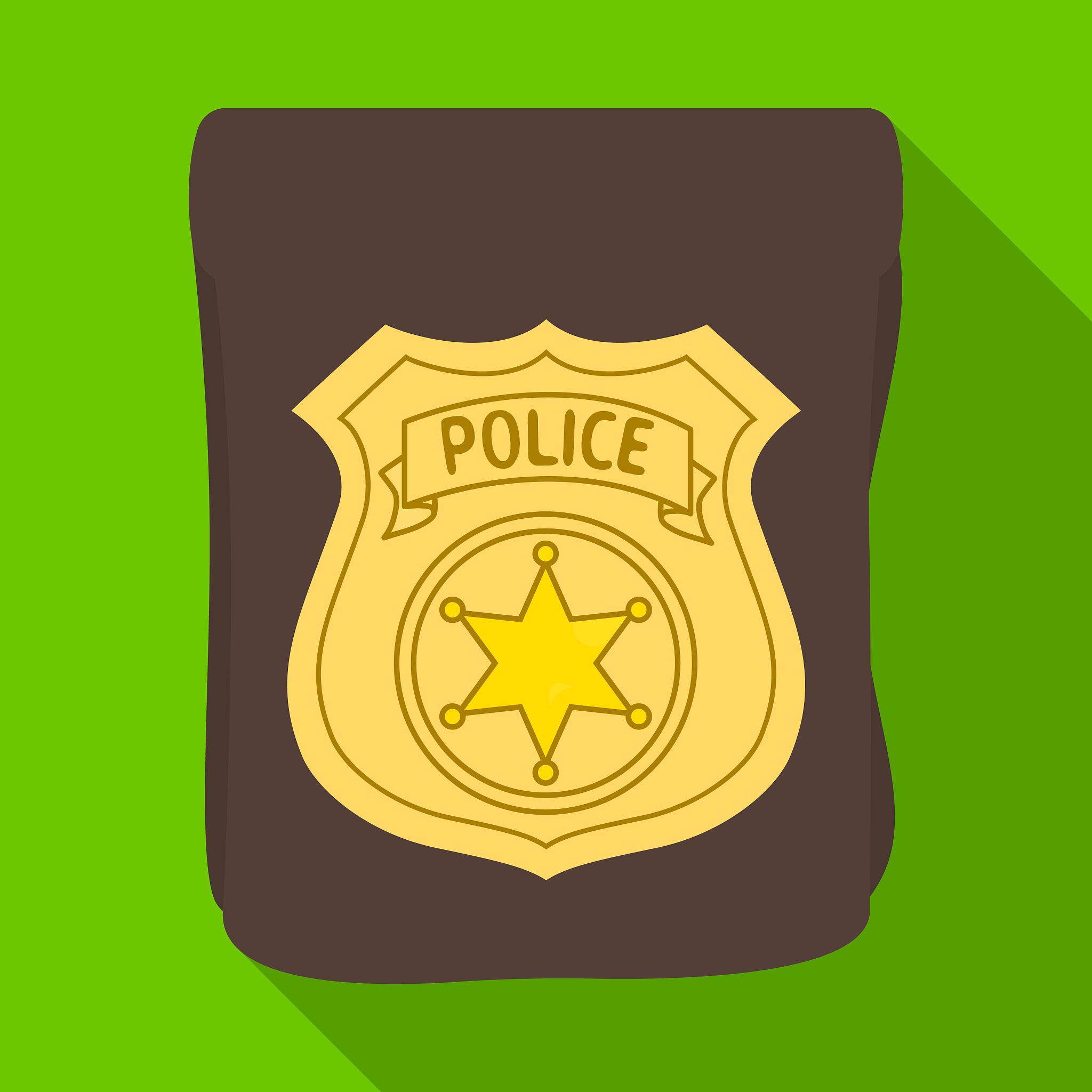 a badge a police badge detective and police