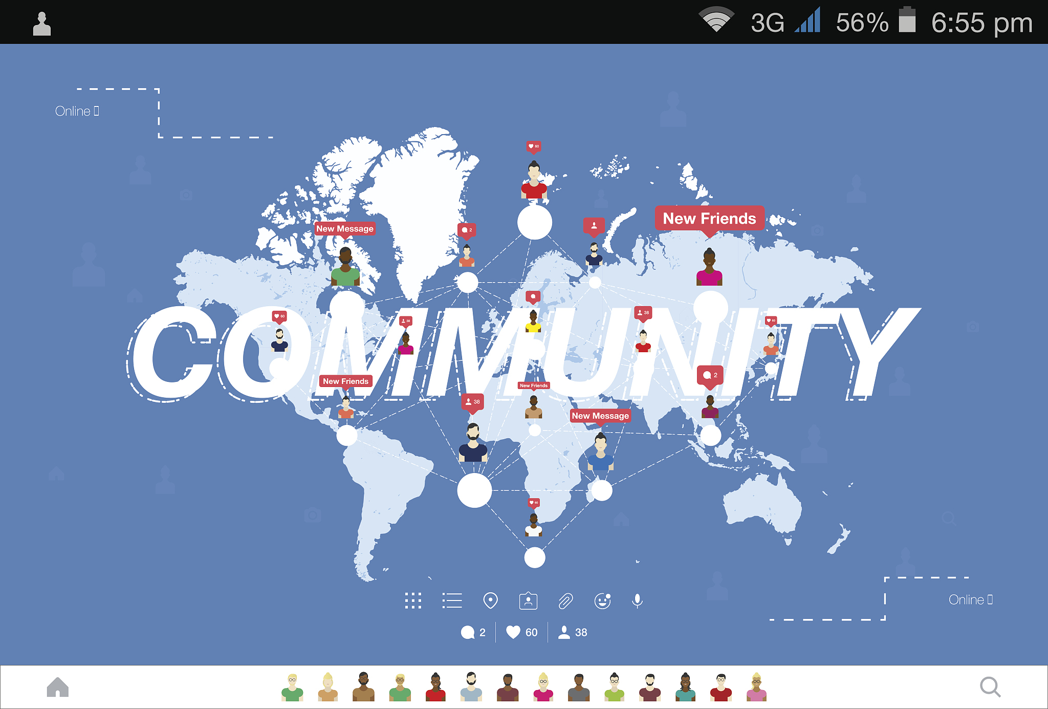 banner global community