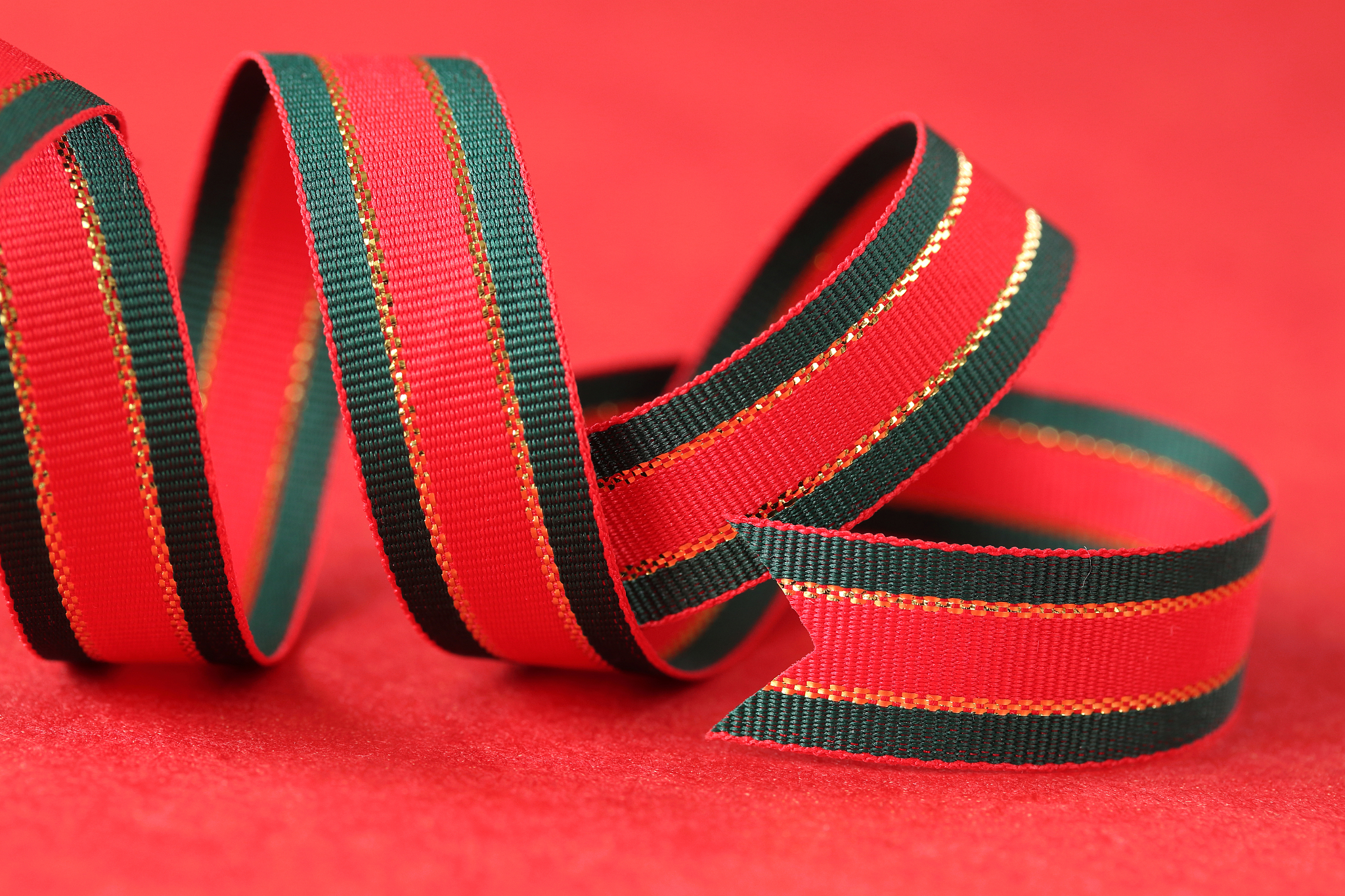 christmas ribbon