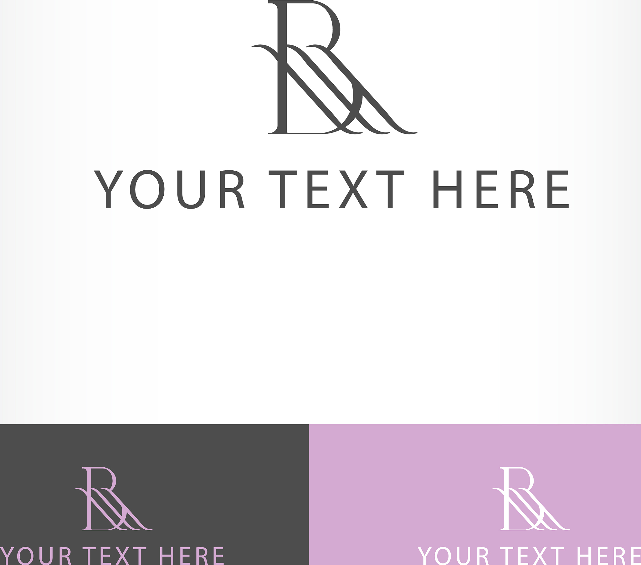 letter b logo royal hotel premium boutique fash