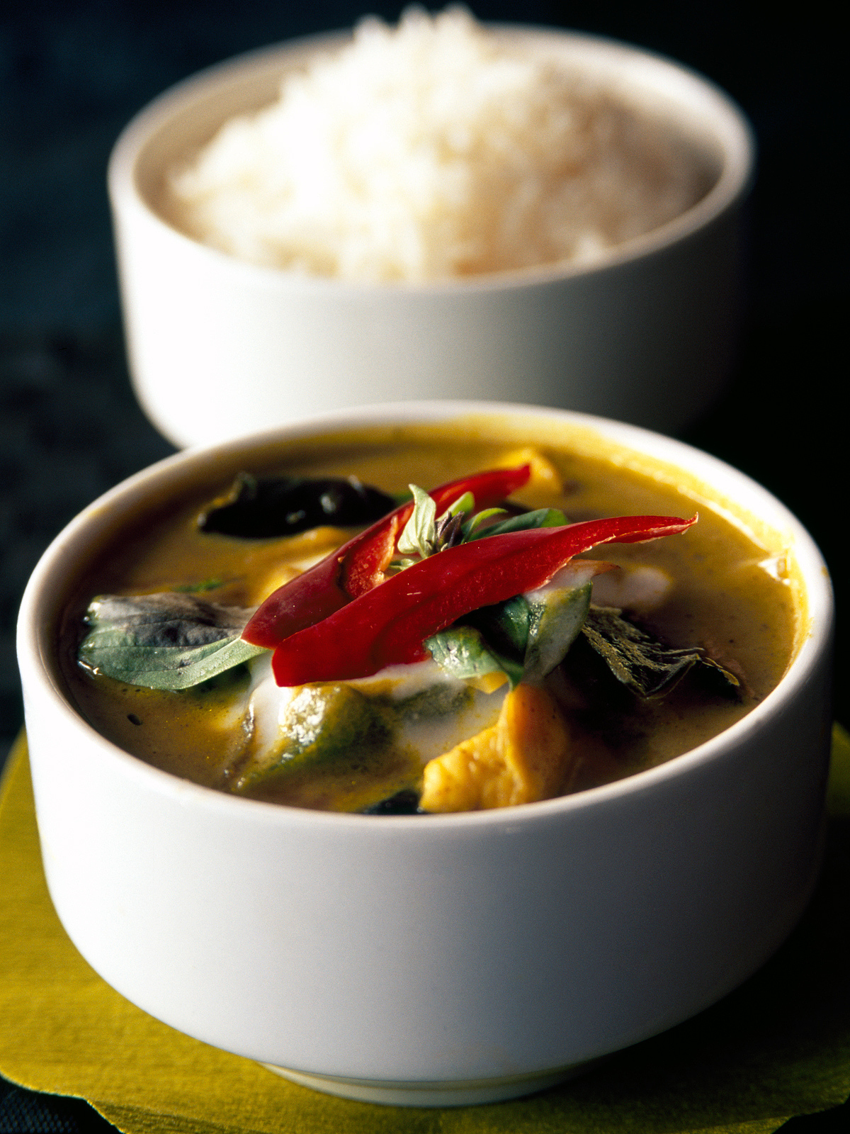 chicken green curry