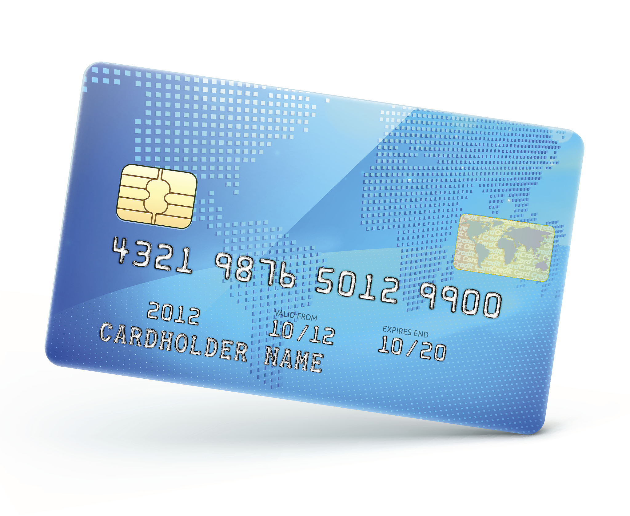 blue credit card