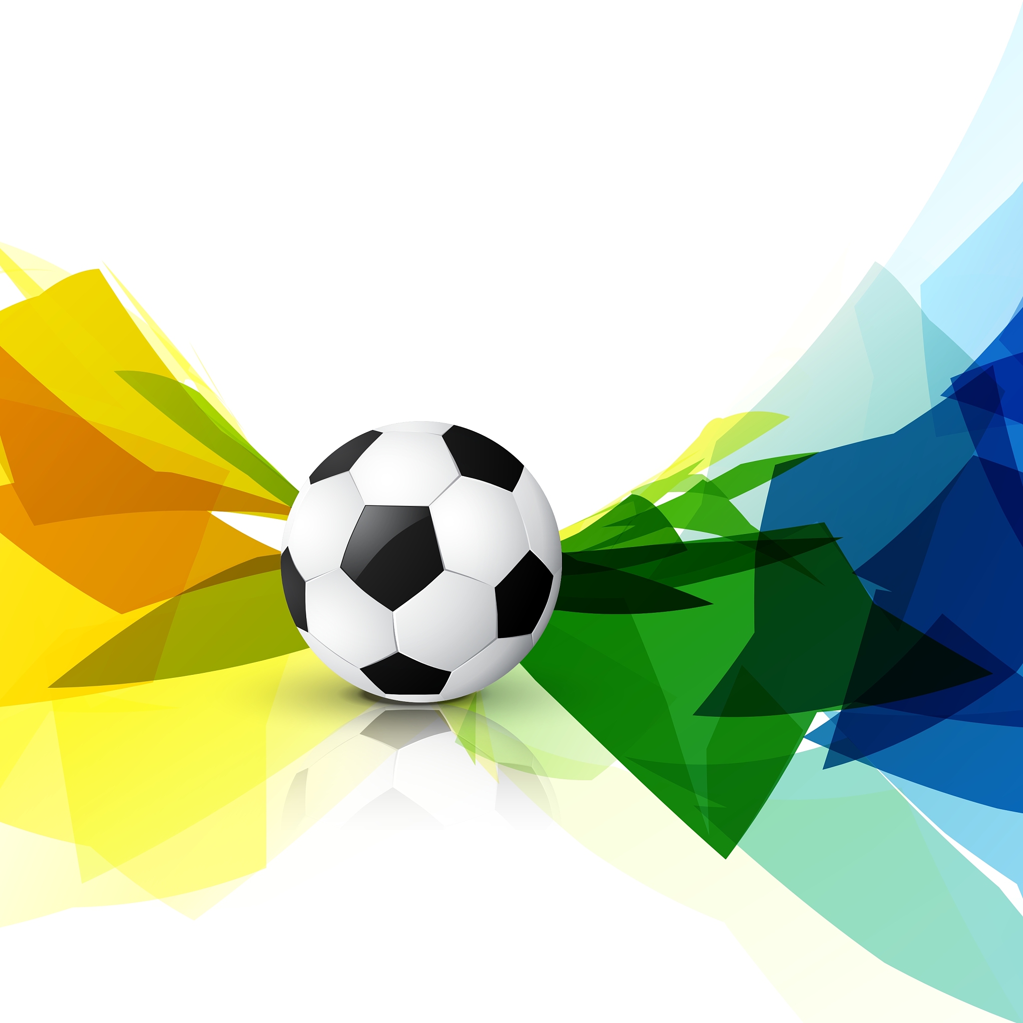colorful football design
