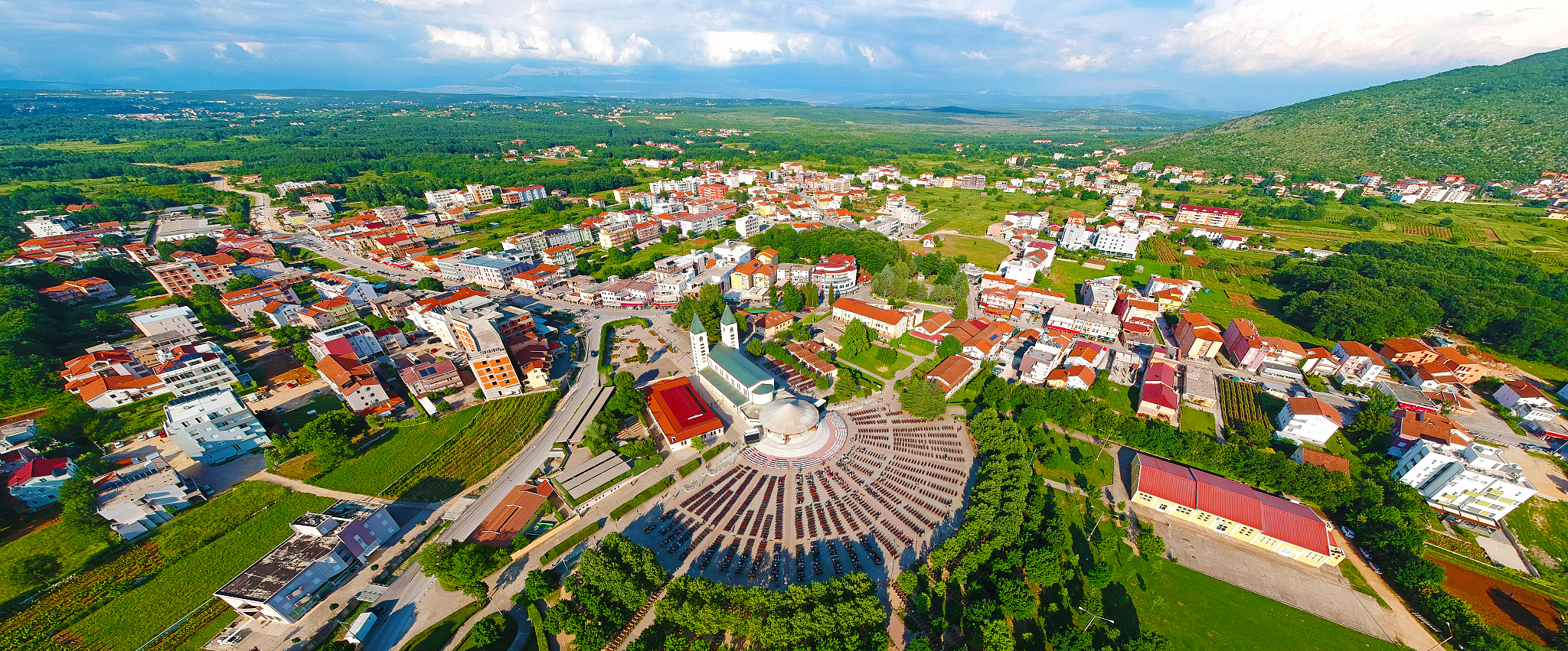 saint james church in medjugorje, bosnia