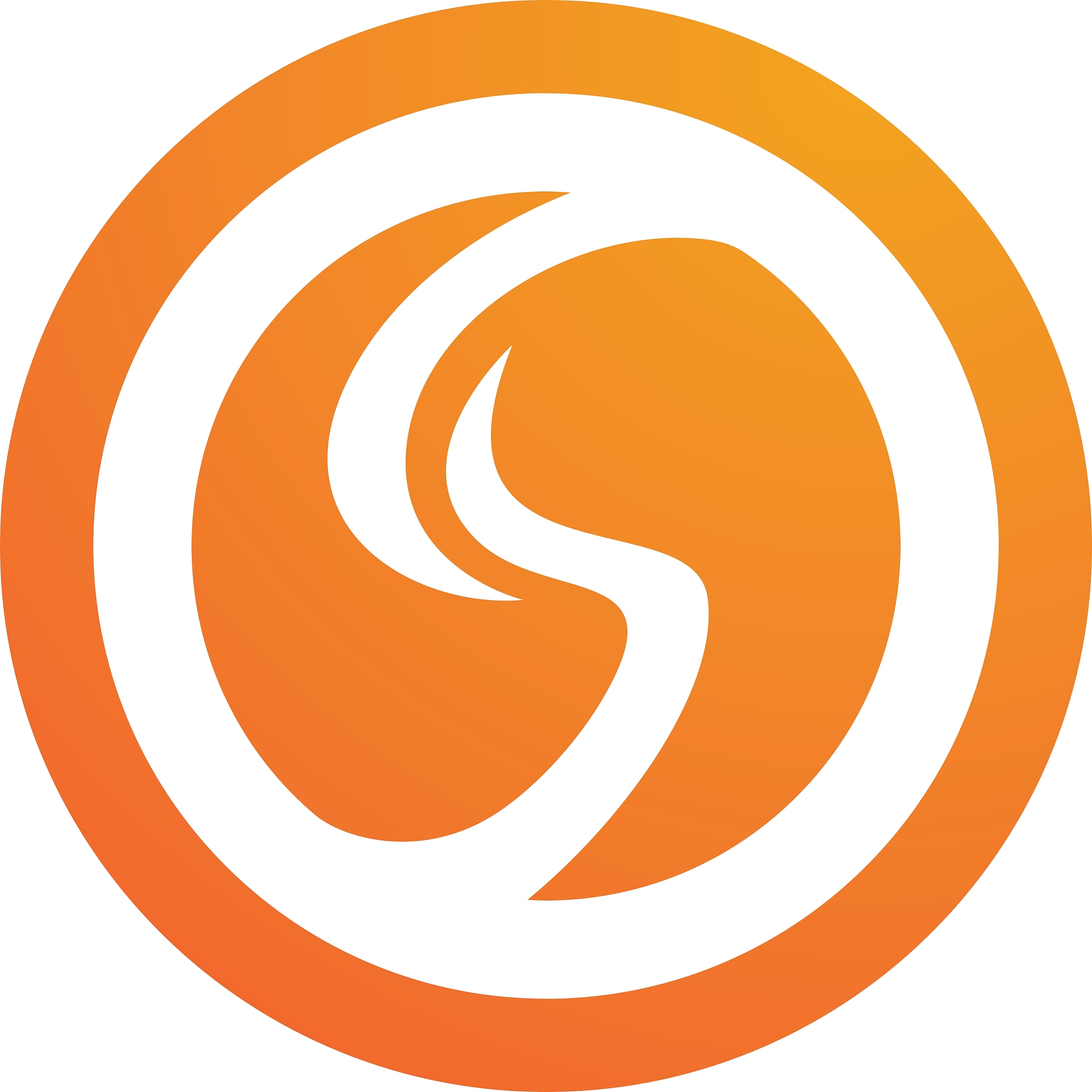 s letter logo template