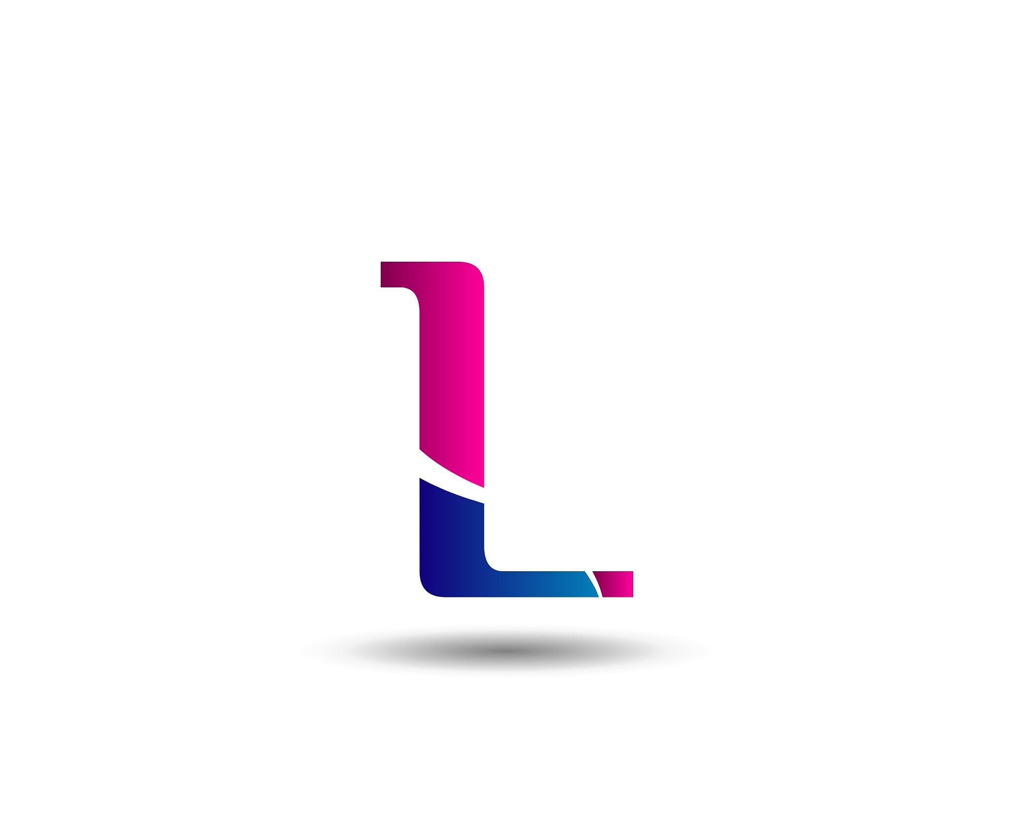 logo l letter company design template