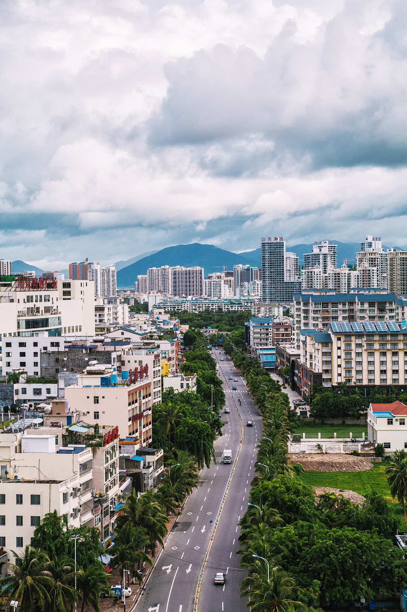 海南三亚城市风光