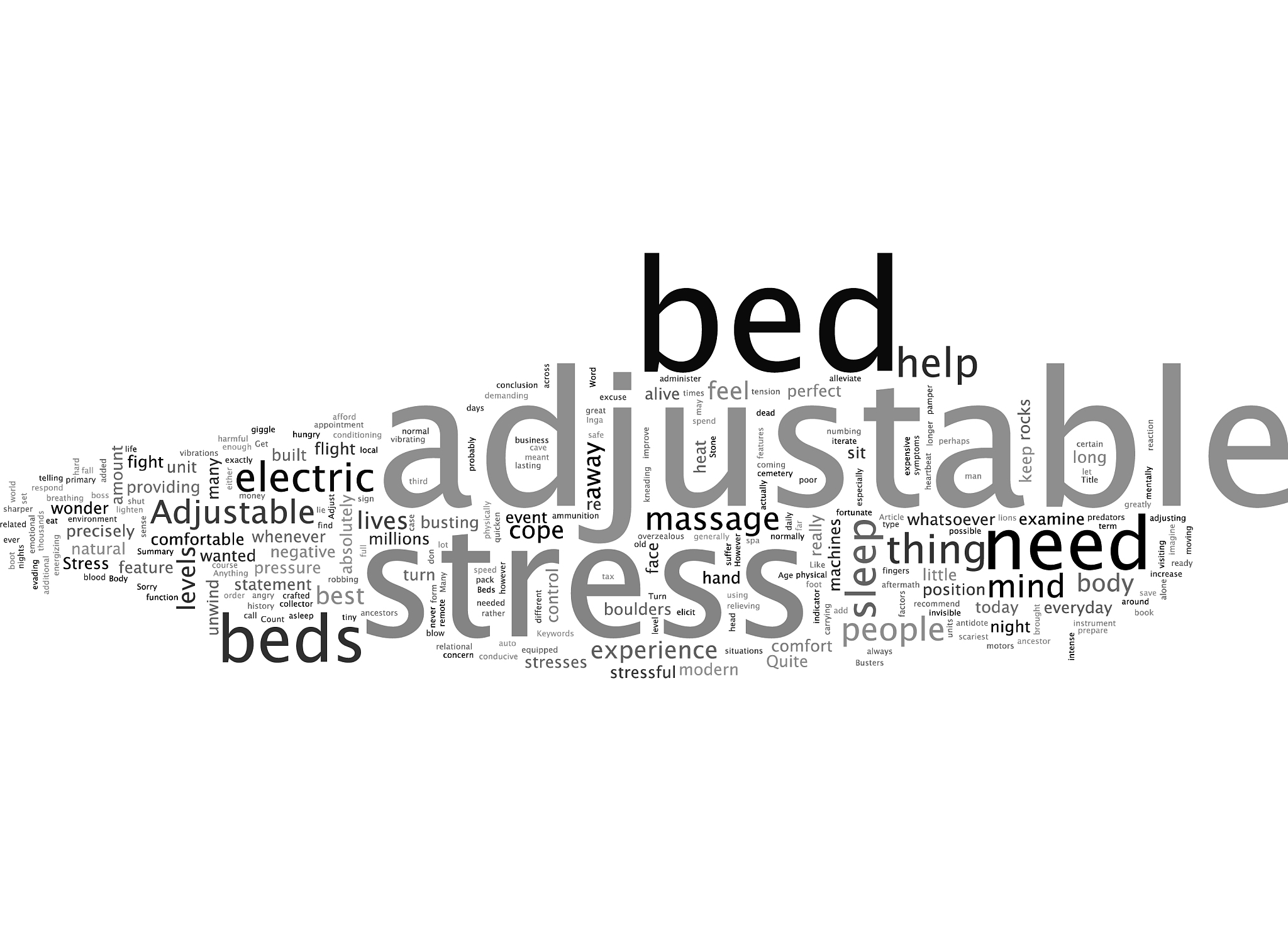 adjustable beds are stress busters