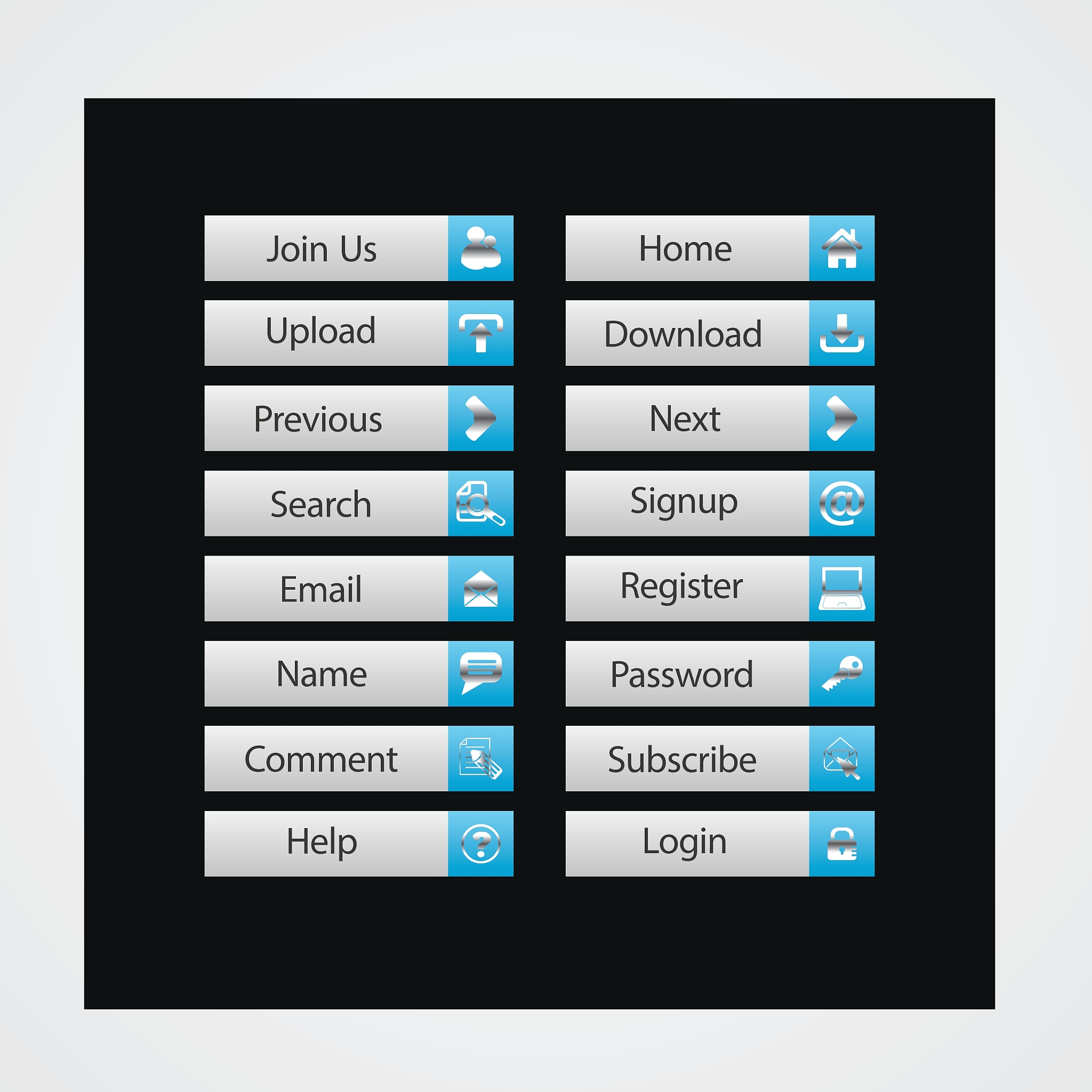 精美HTML运势按钮代码示例