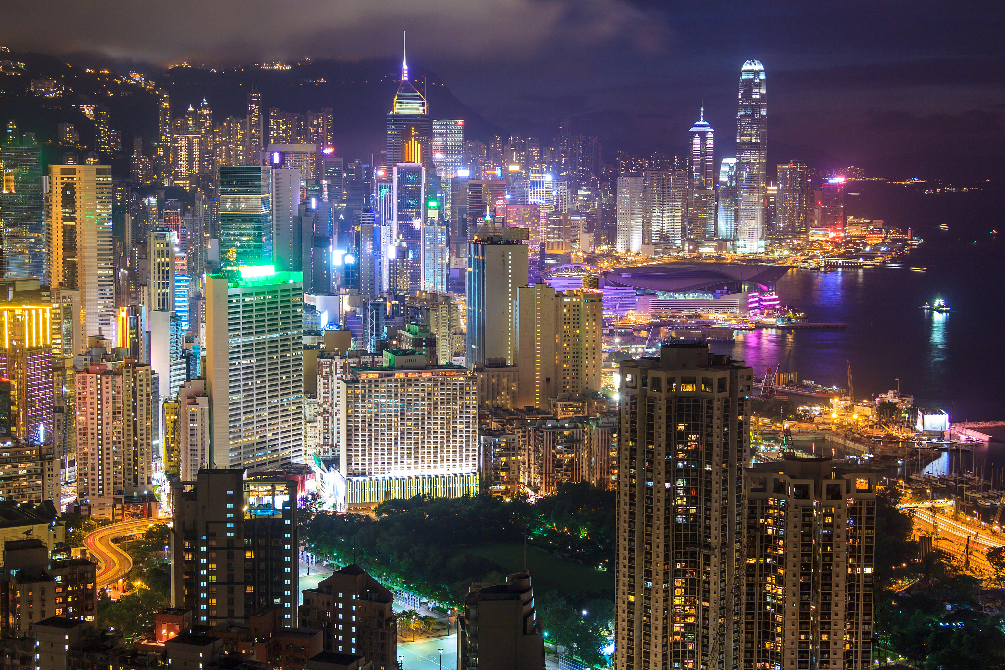 hongkong cityscape