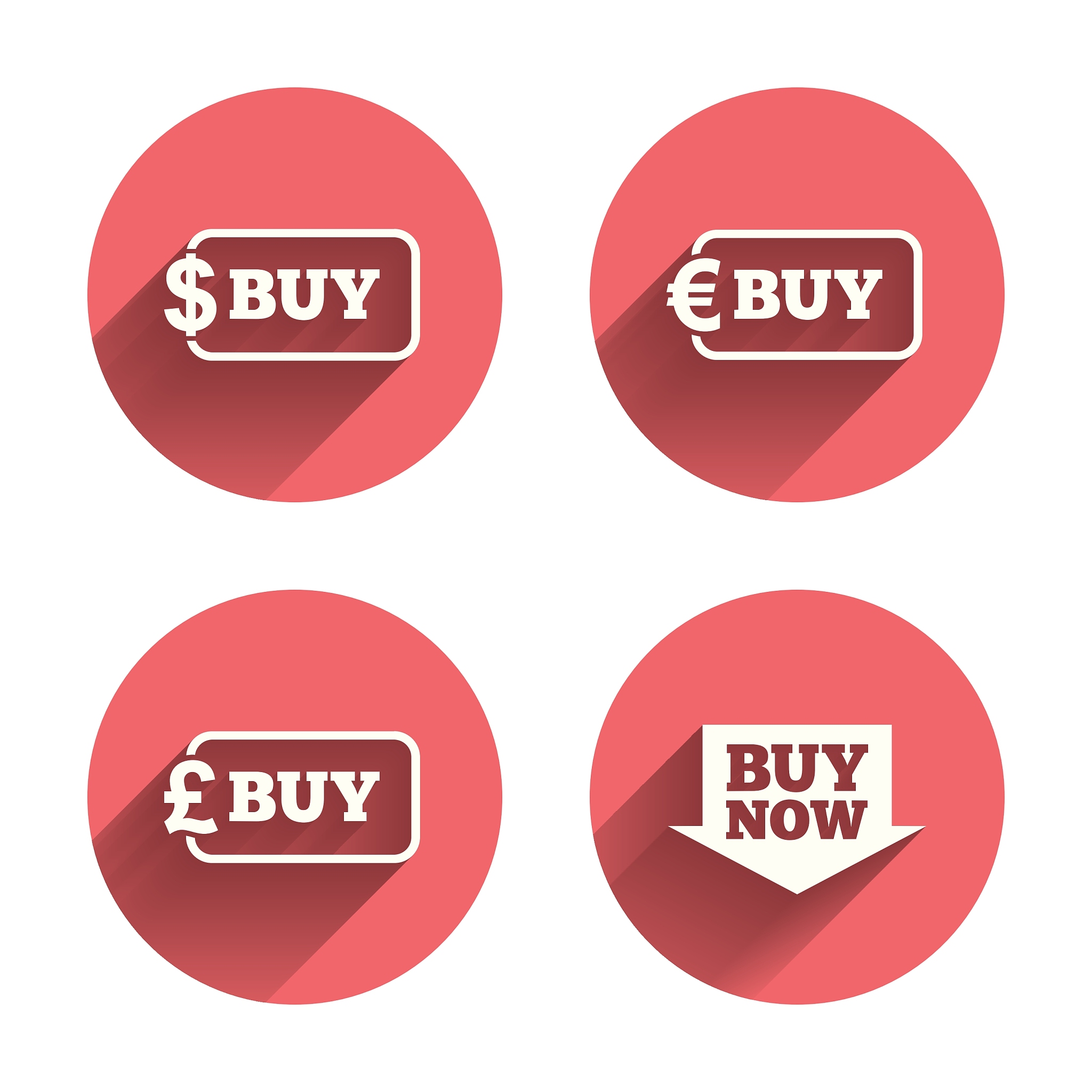 buy now arrow sign online shopping icons