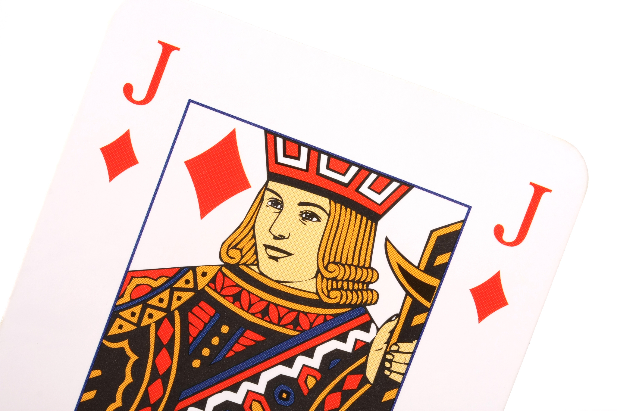jack of diamonds  playing card