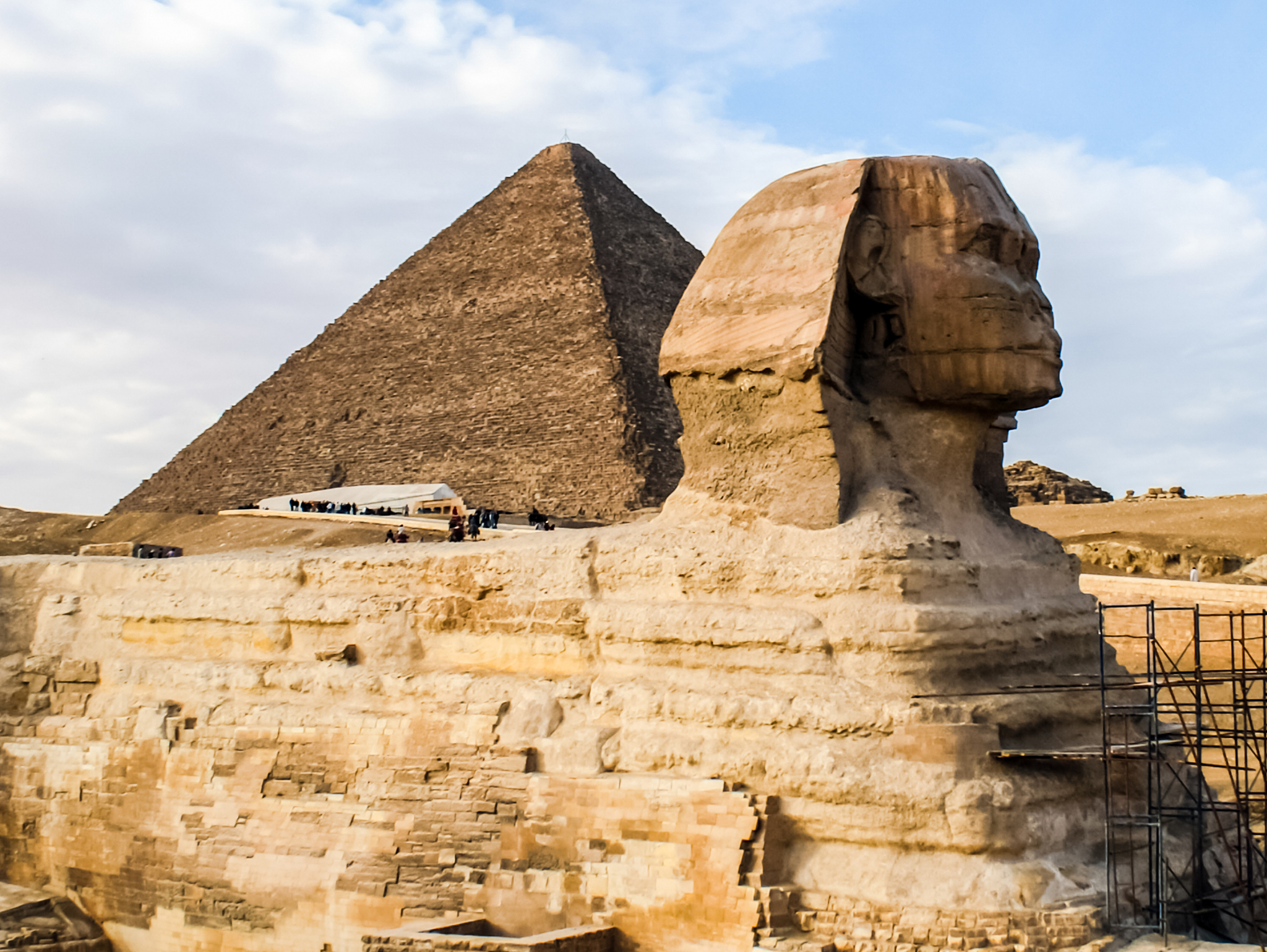 ancient egyptian civilization. great sphinx