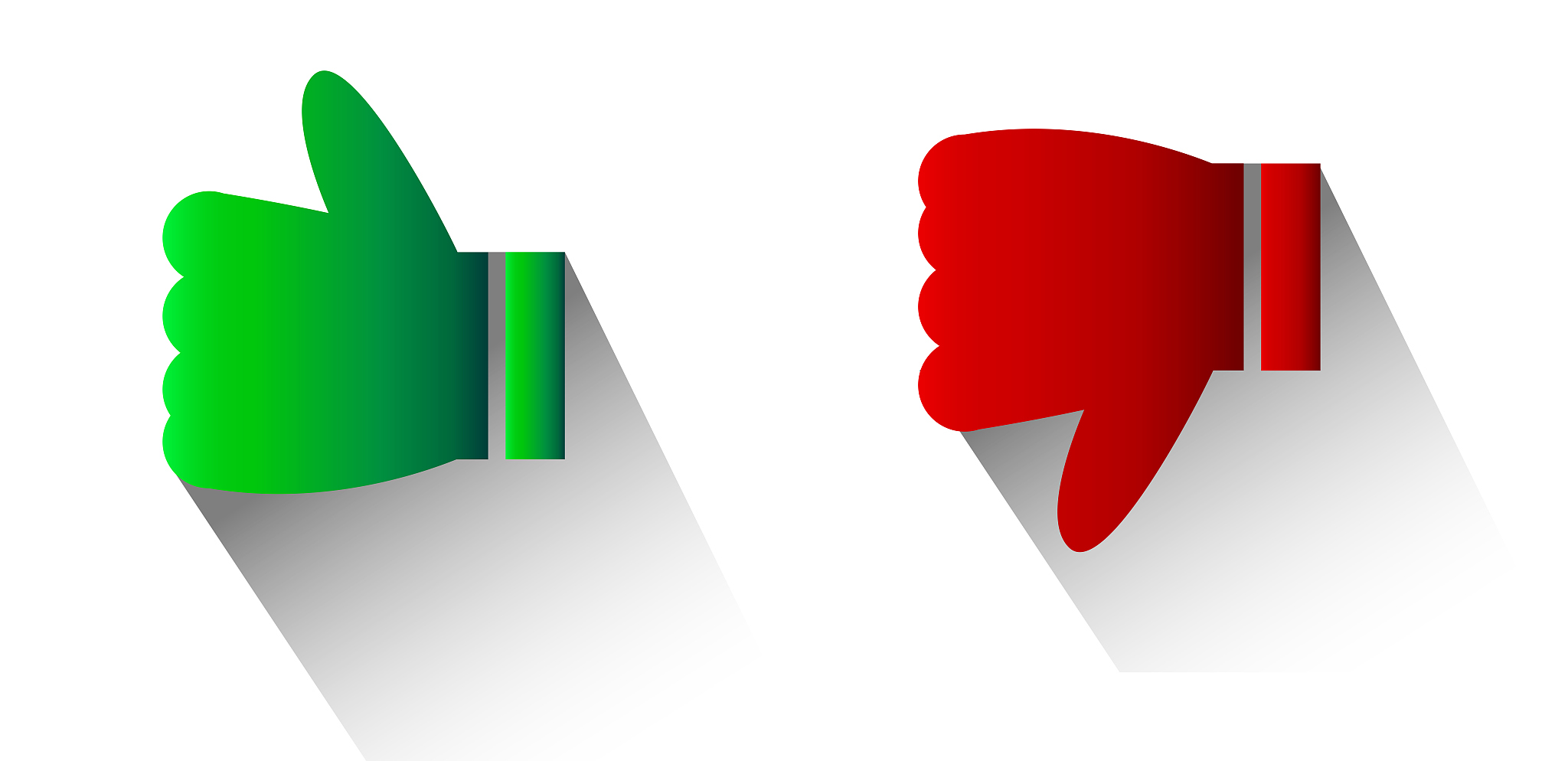 like and dislike button thumb up, thumb down stock - illustratio