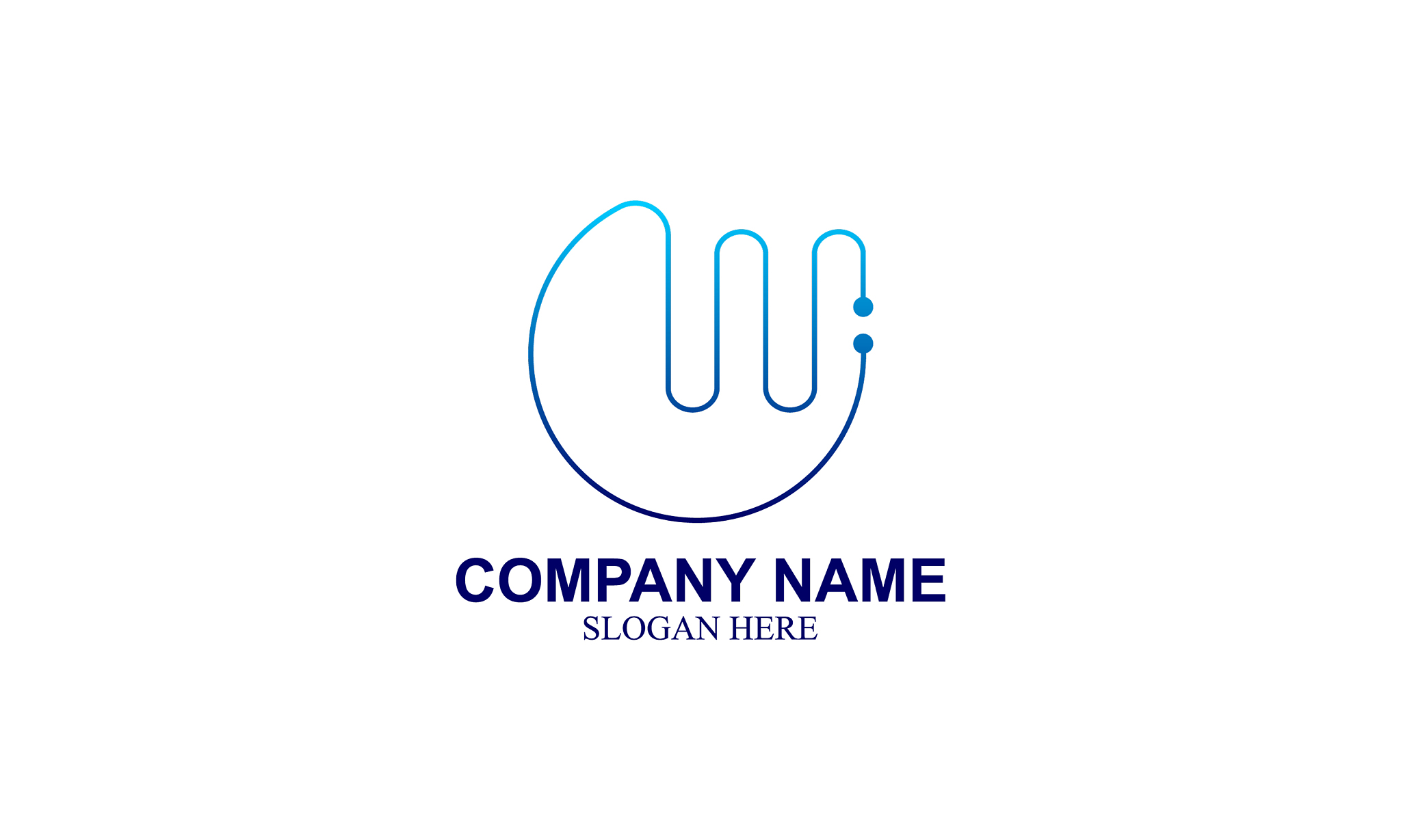 technology logo solution technology concept logo