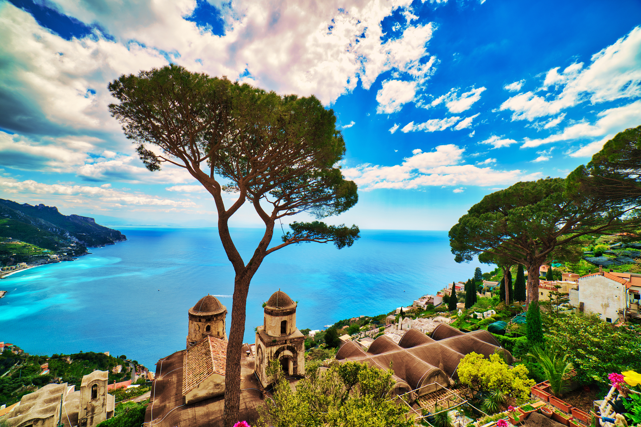 villa rufolo /  ravello at the amalfi coast