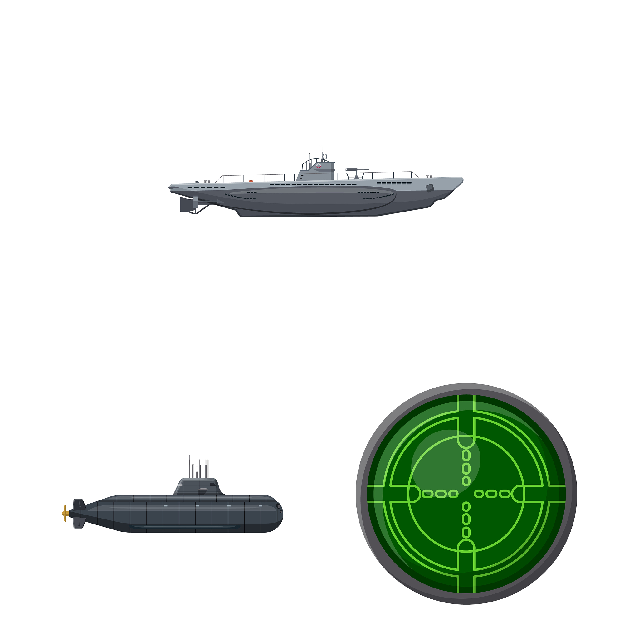 isolated object boat and navy logo collection
