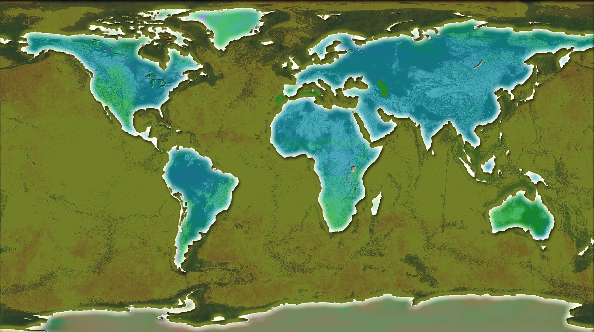 world map illustration