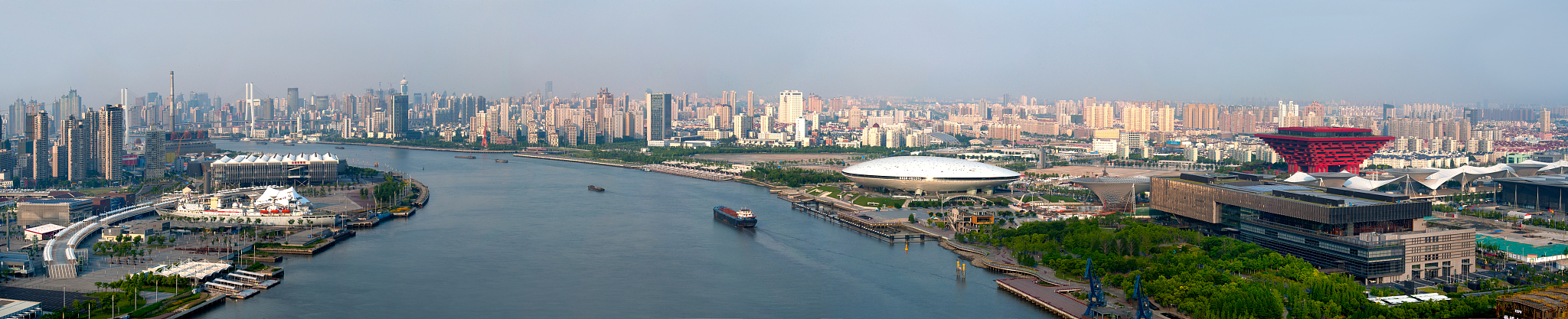 上海城市建筑日景