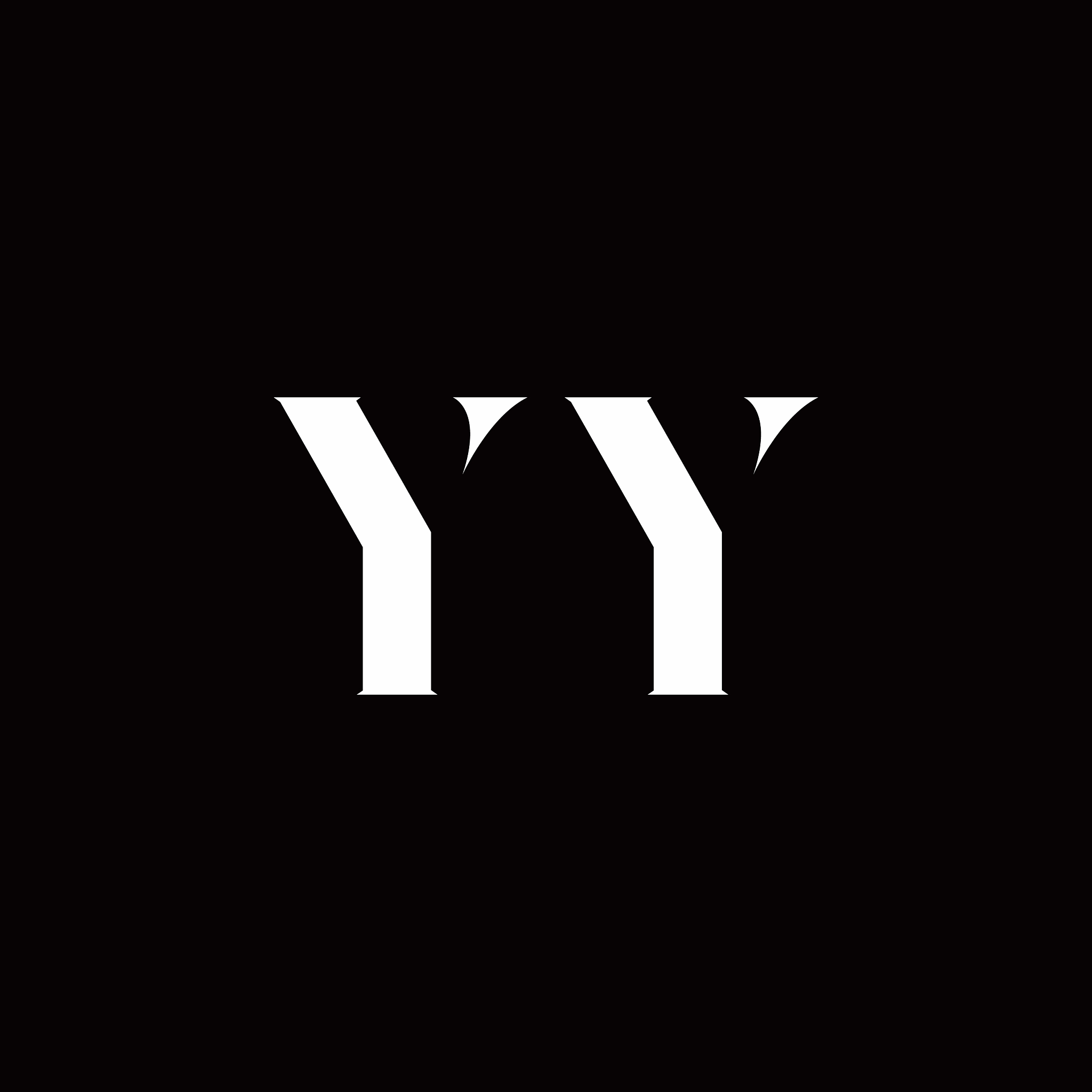 yy logo letter initial logo designs template