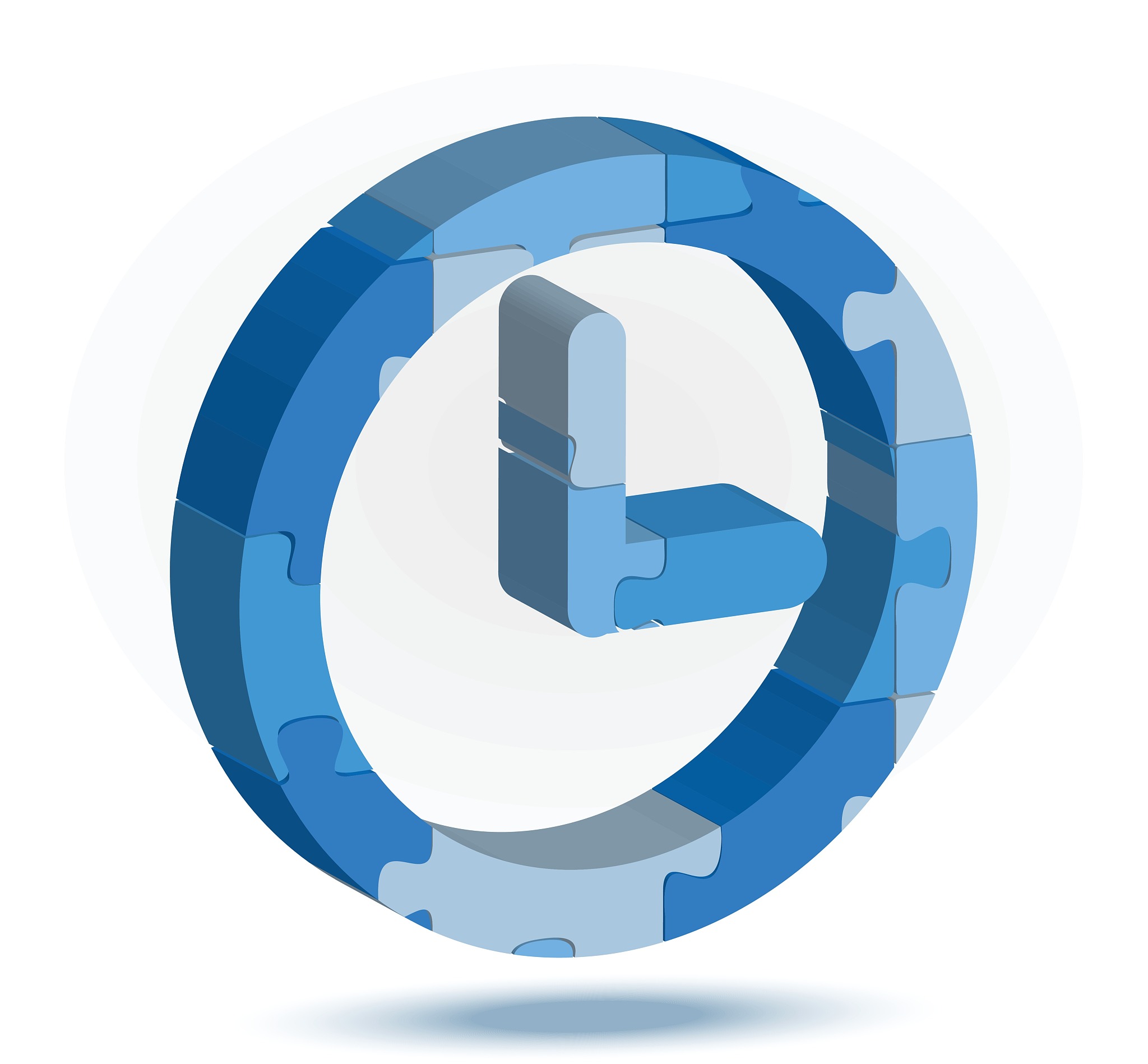 clock icon in puzzle