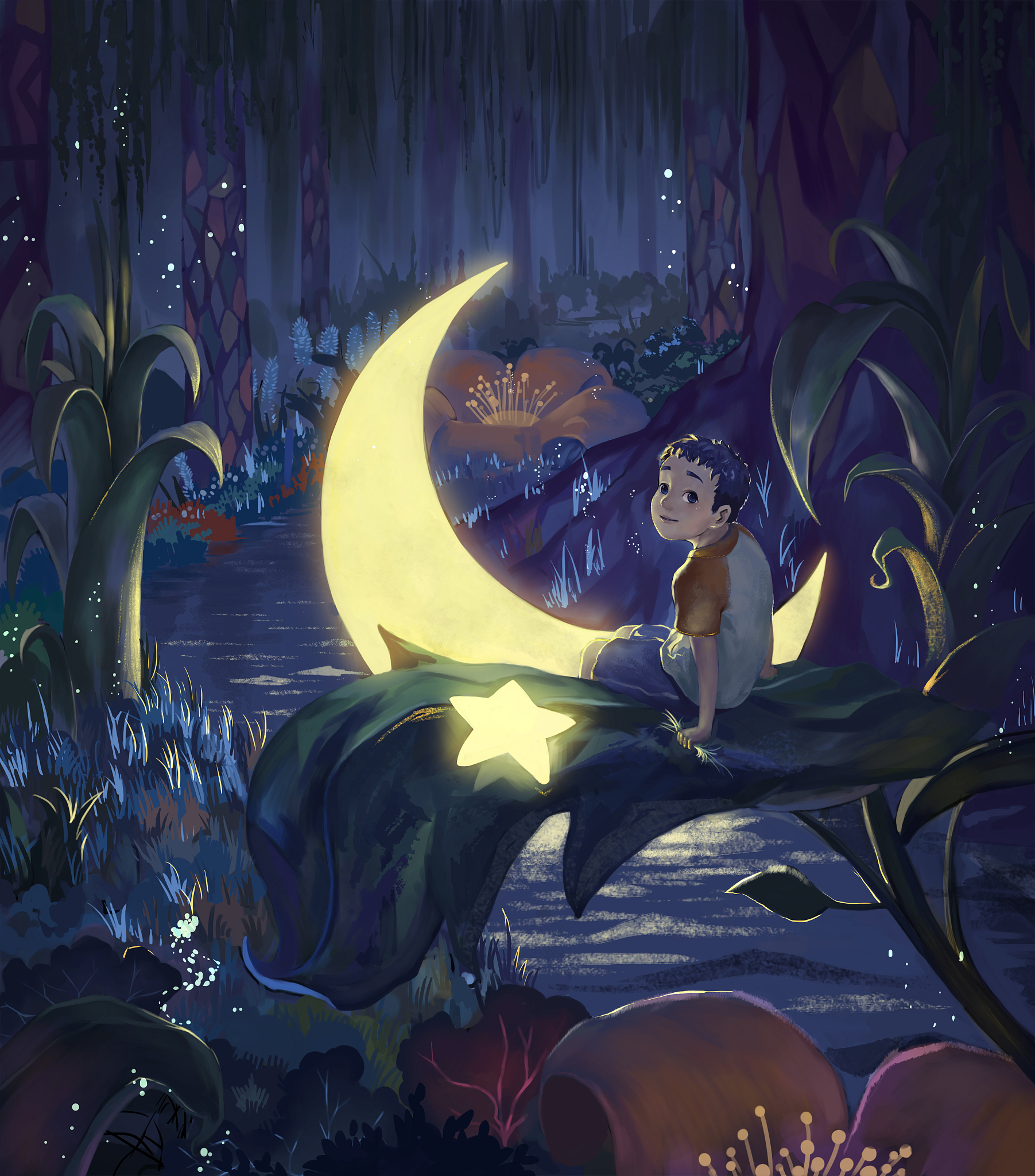 周末晚安祝福语：愿你周末幸福快乐，好梦连连！