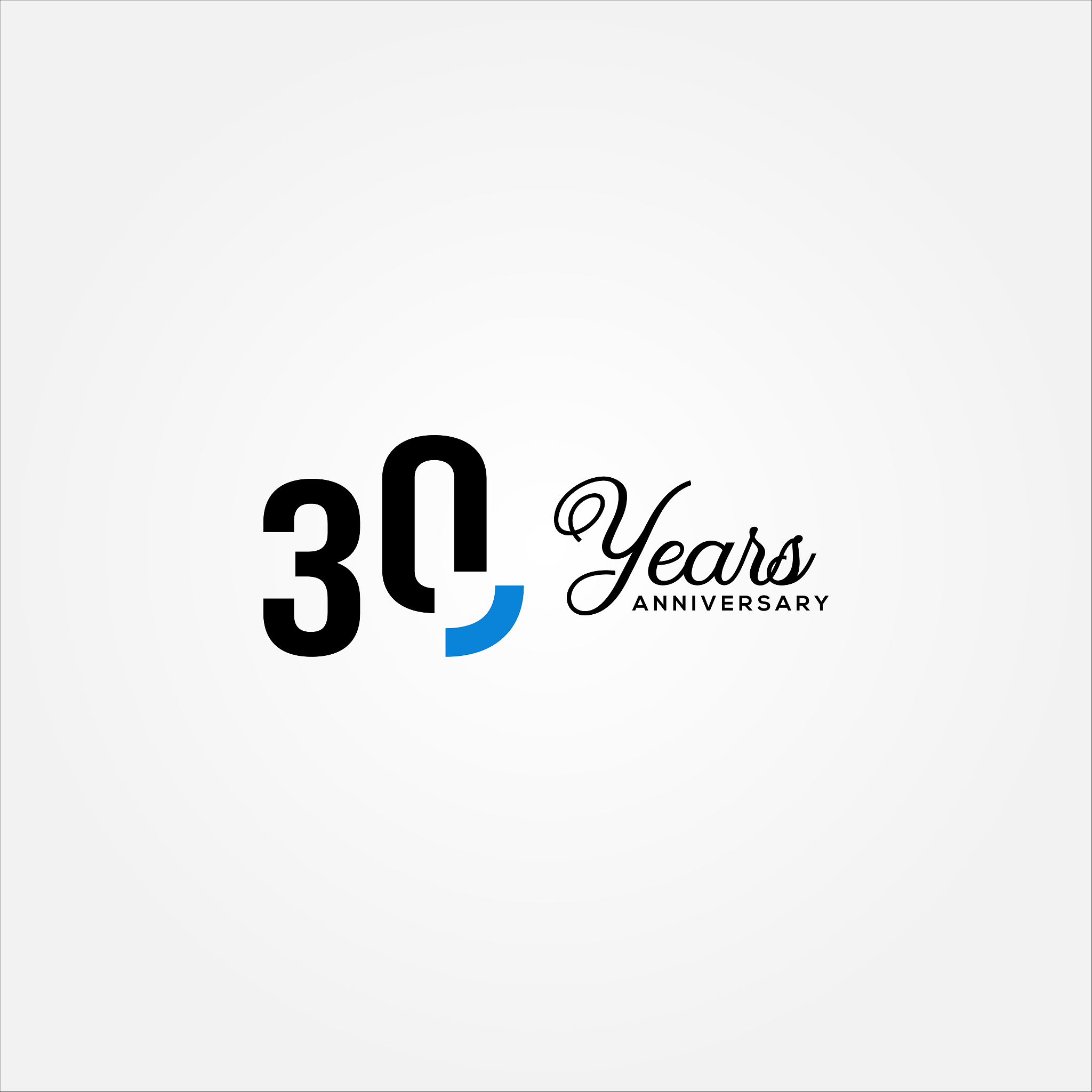 30 anniversary numbers for celebrate moment