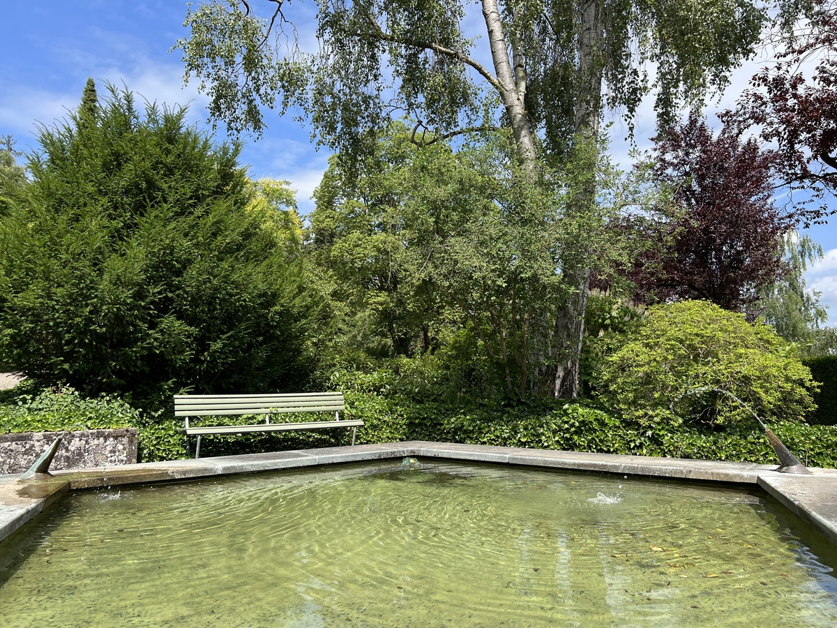 建造一个小花园想给水池起个名字