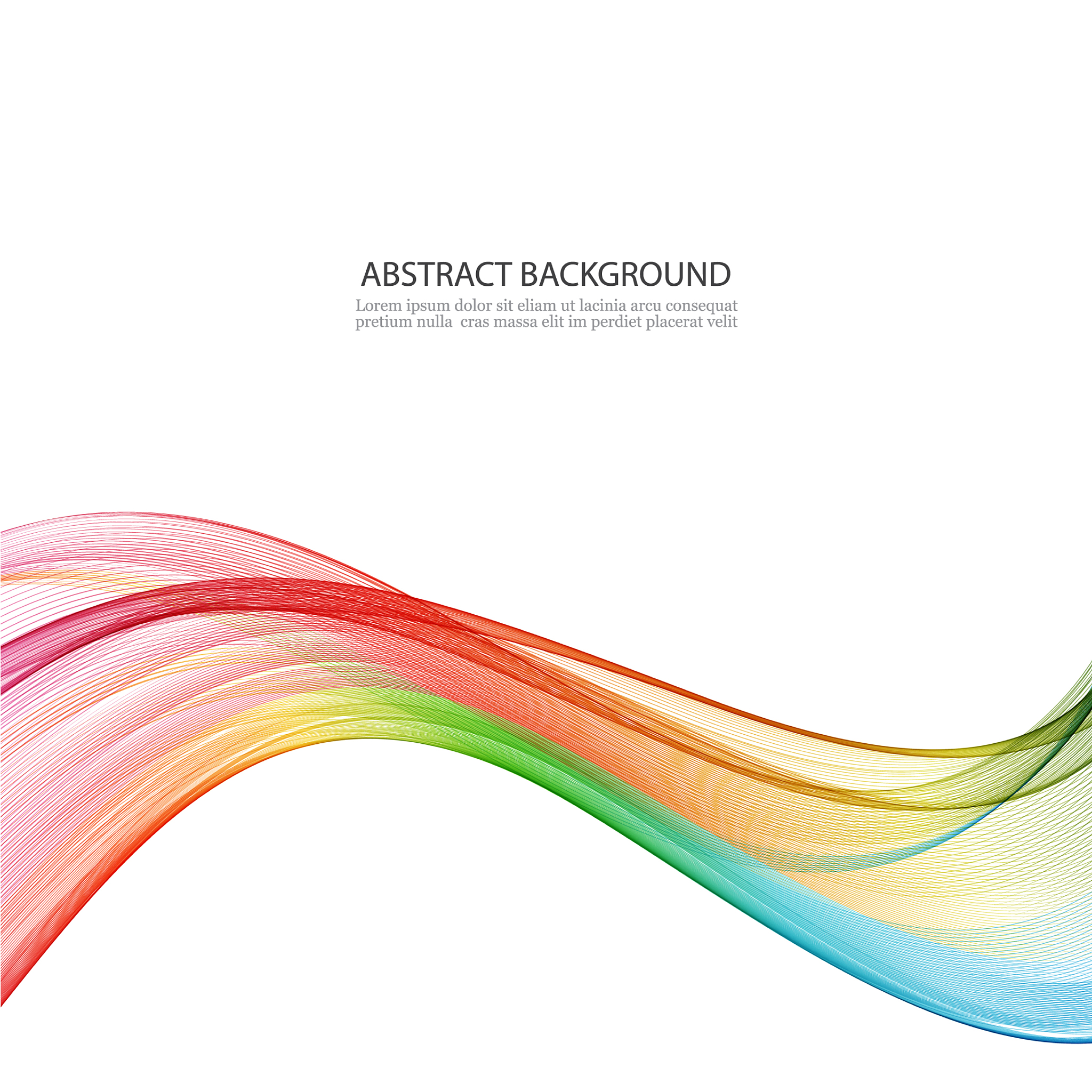 abstract motion smooth color wave curve
