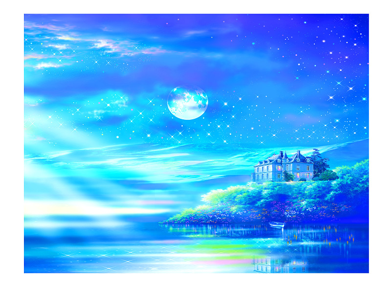 生成图片prompt：魔法奇幻背景下的诗歌白底黑字