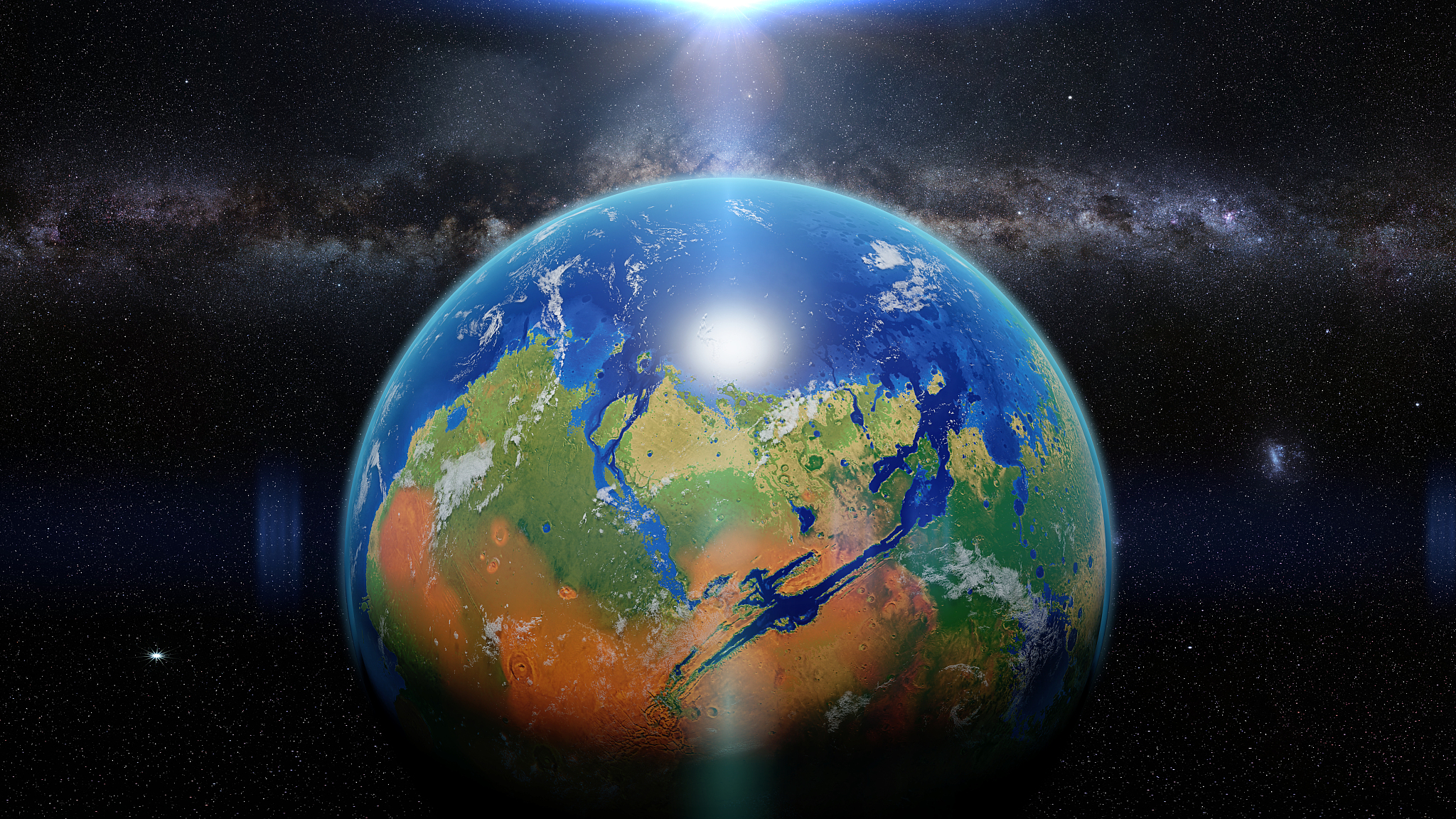 除了地球还有什么星球可以种菜