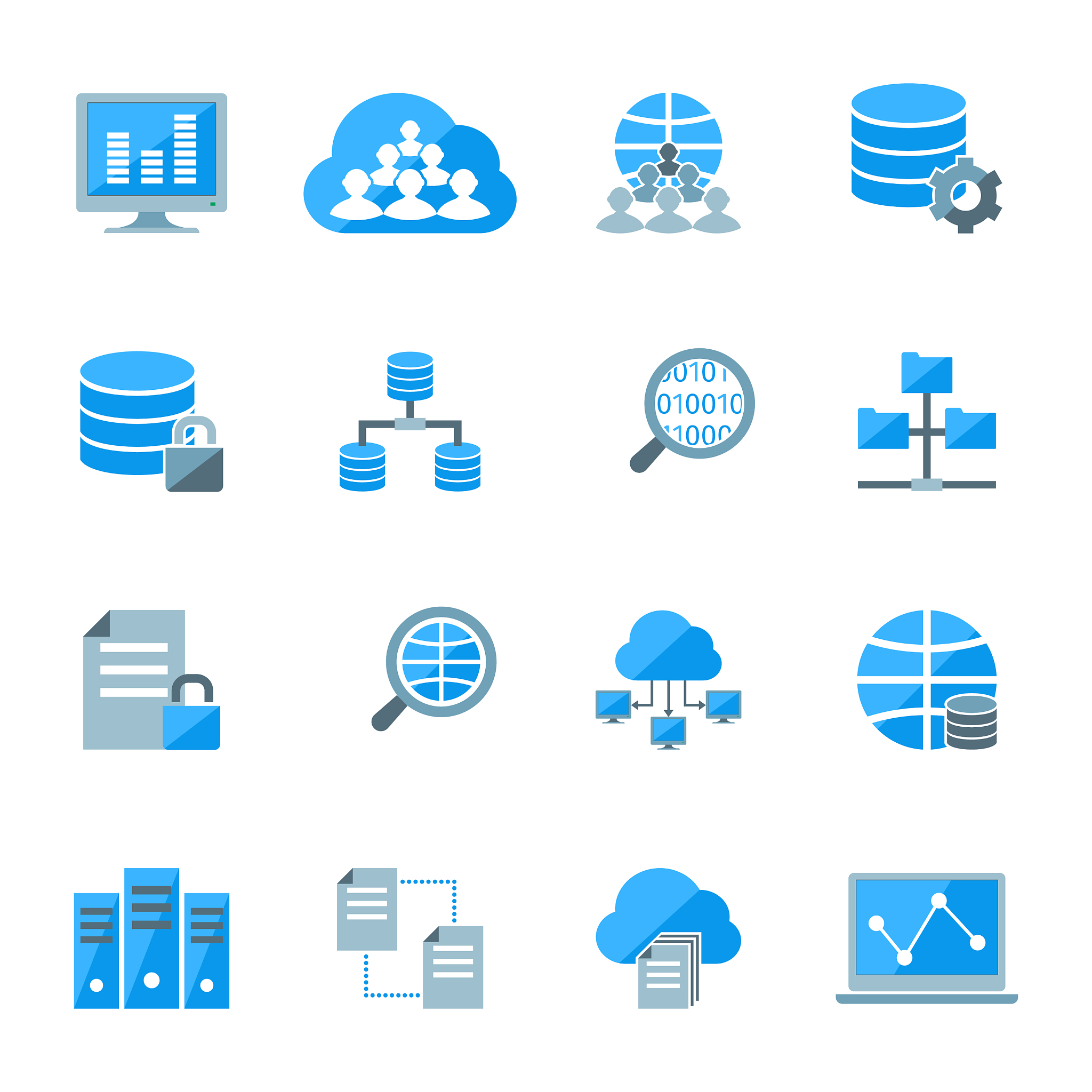big data icons