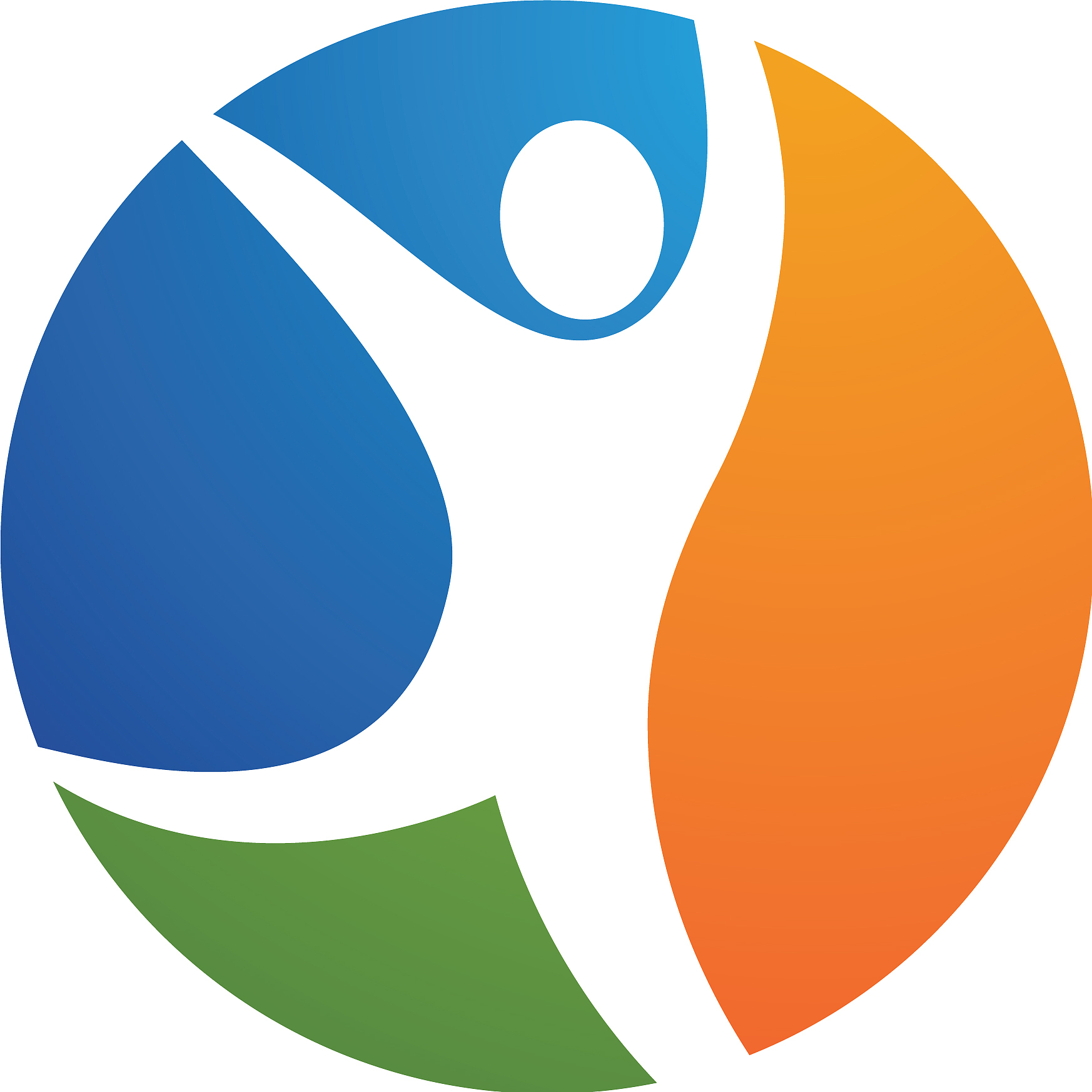human character logo sign health care logo sign