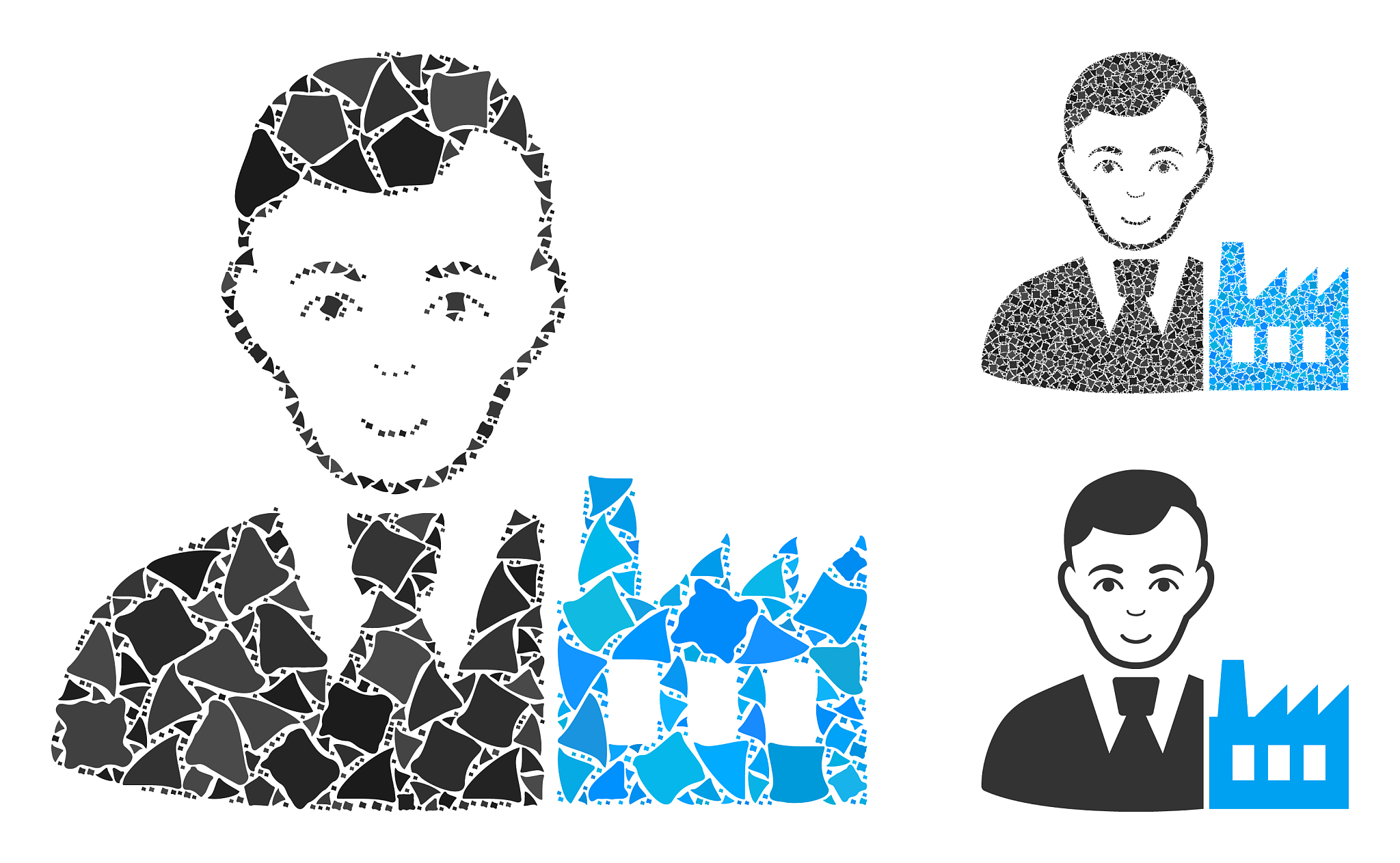 capitalist oligarch composition icon unequal