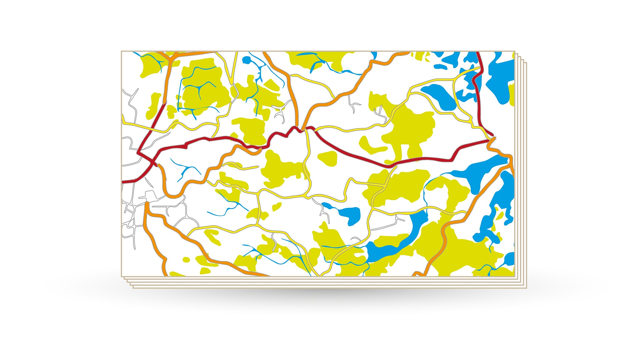 paper map