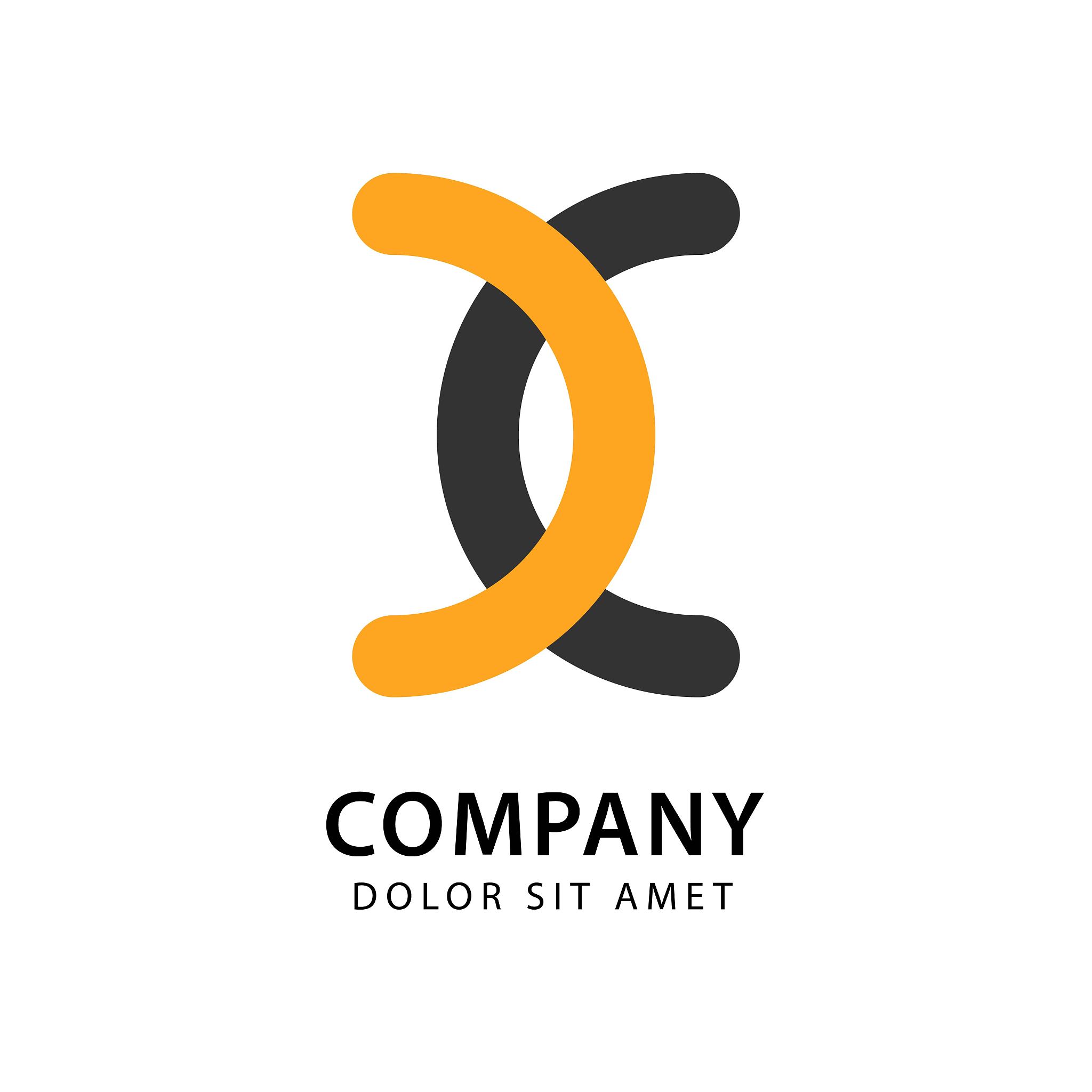 company symbol vector template design
