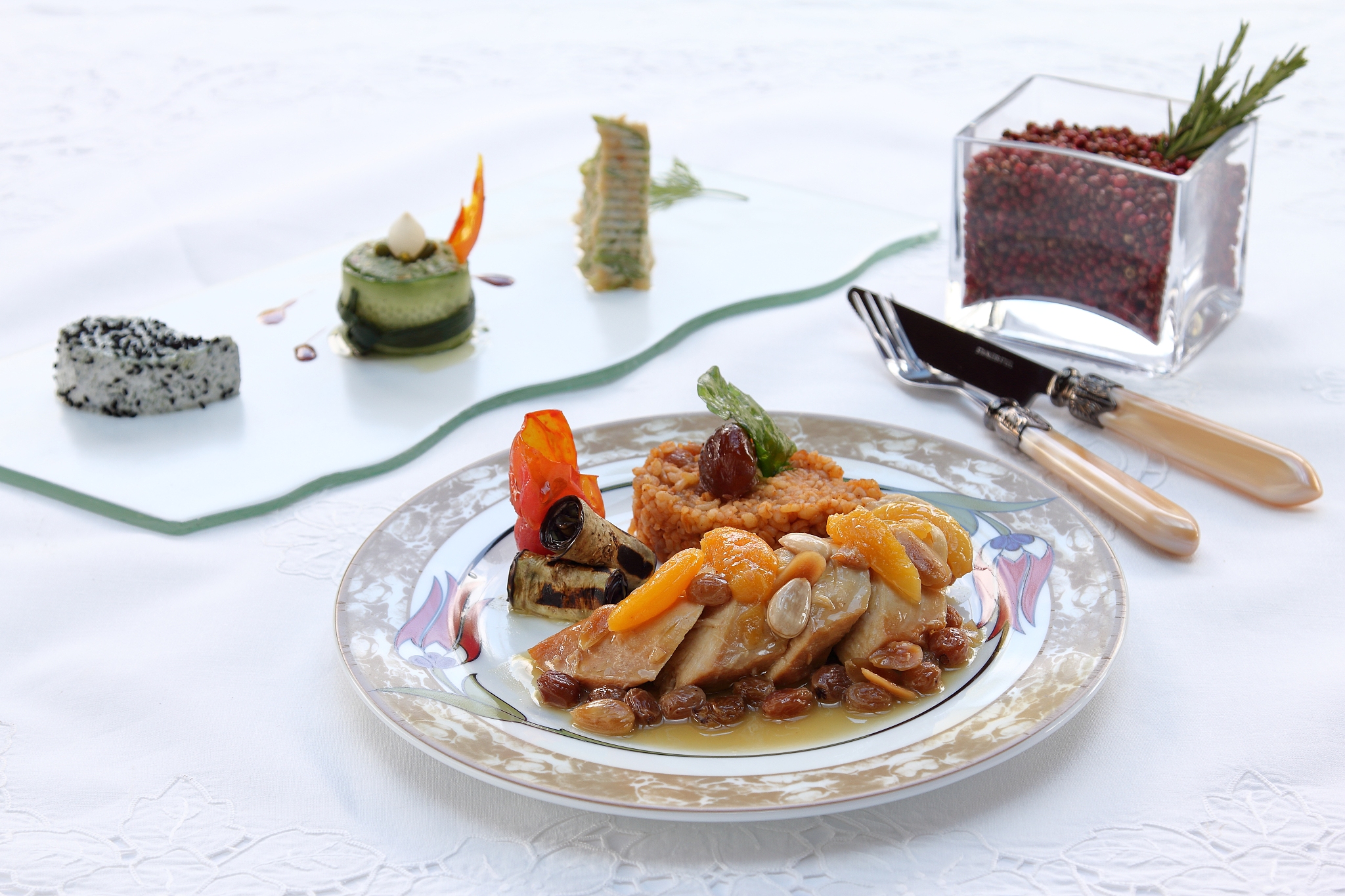 an example of the chef's delicious cuisine