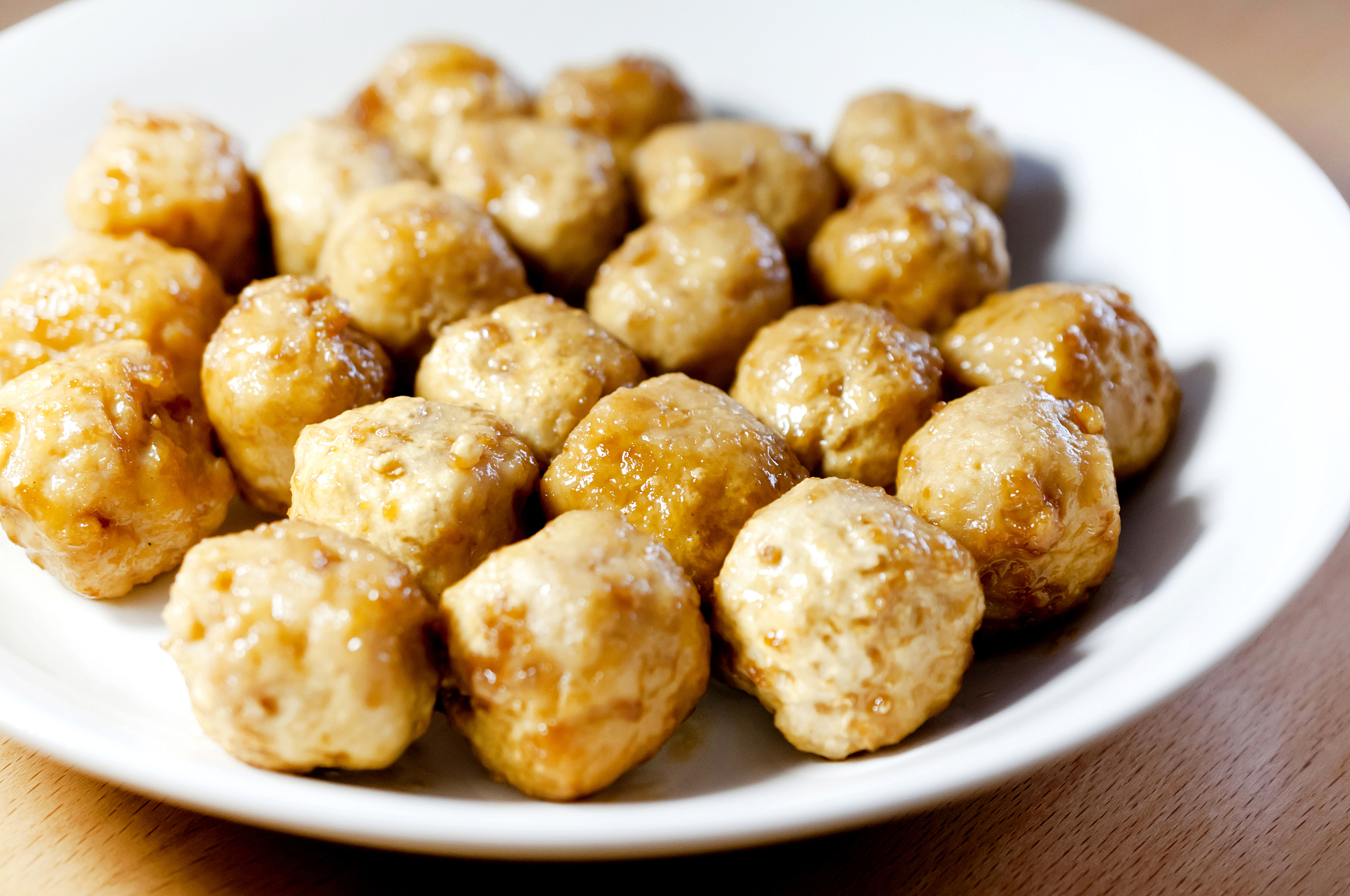 chicken meatball dumpling, meat ball