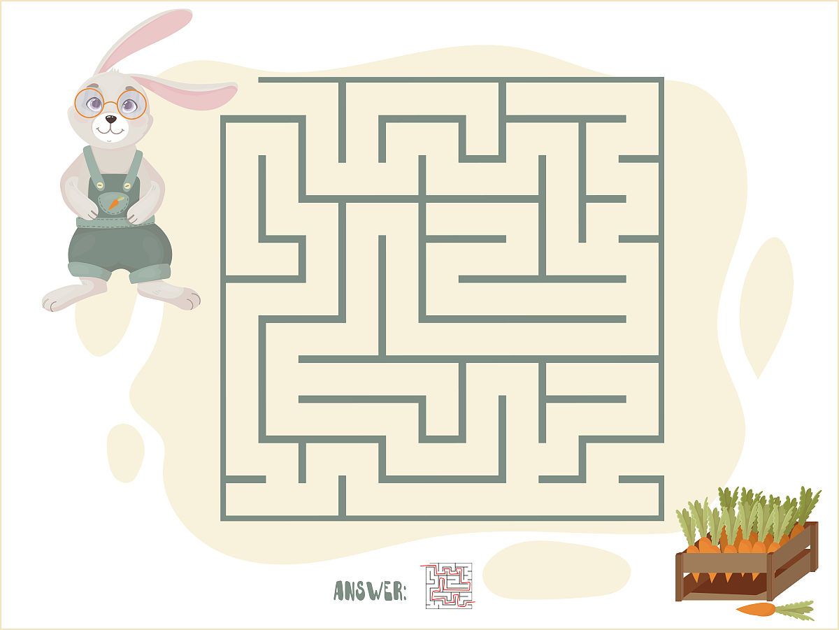 九只小兔分胡萝卜：至少需要多少根才能平均分配？