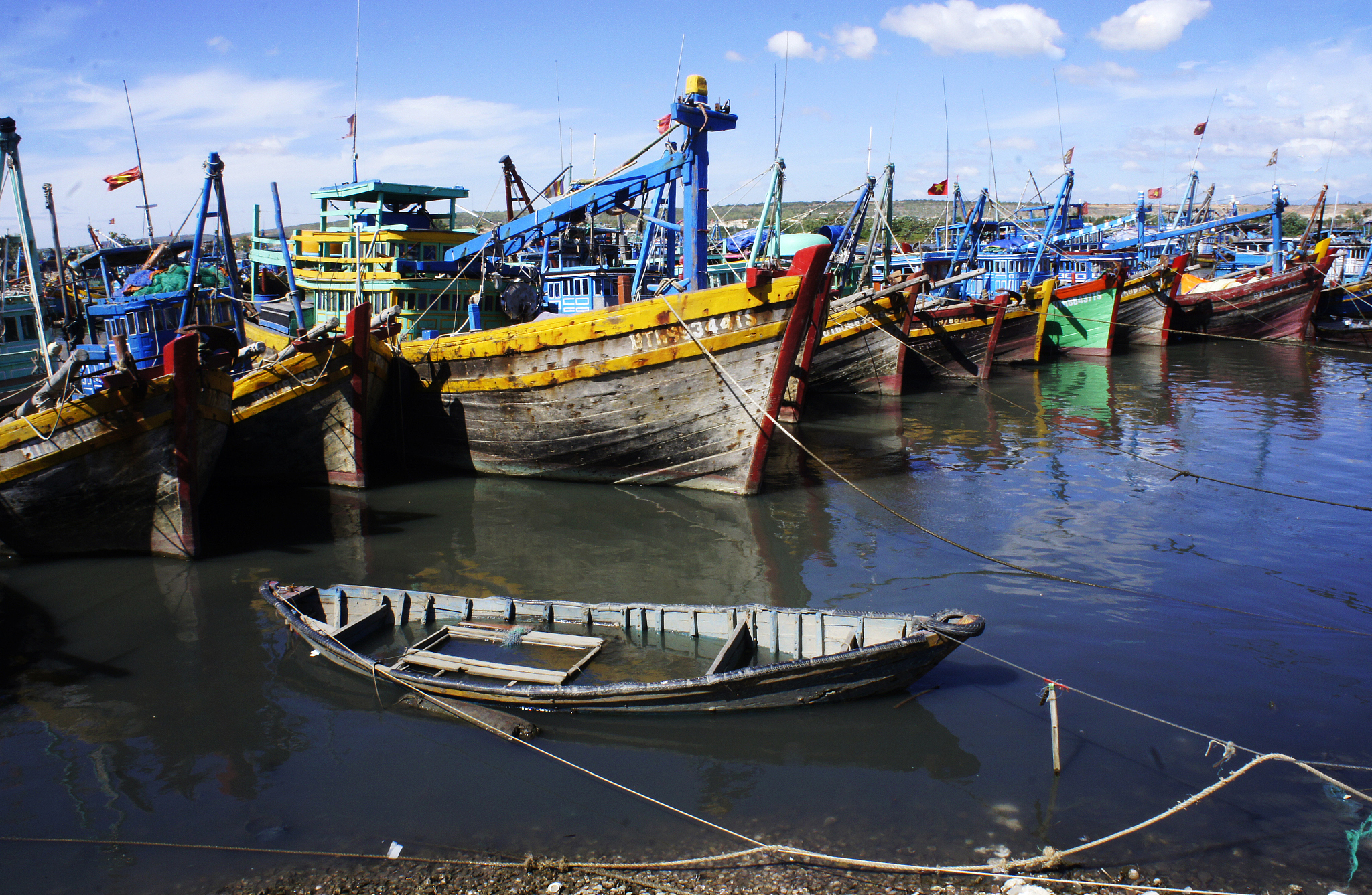 fishing boats
