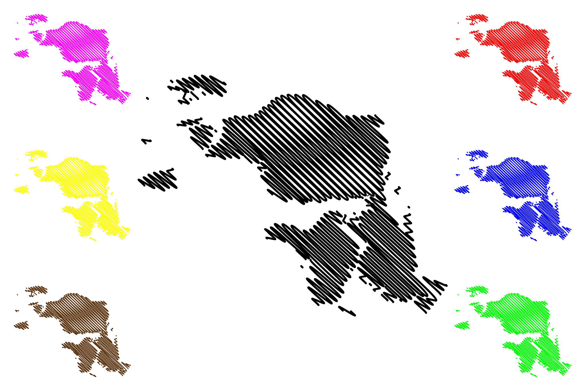 west papua province map