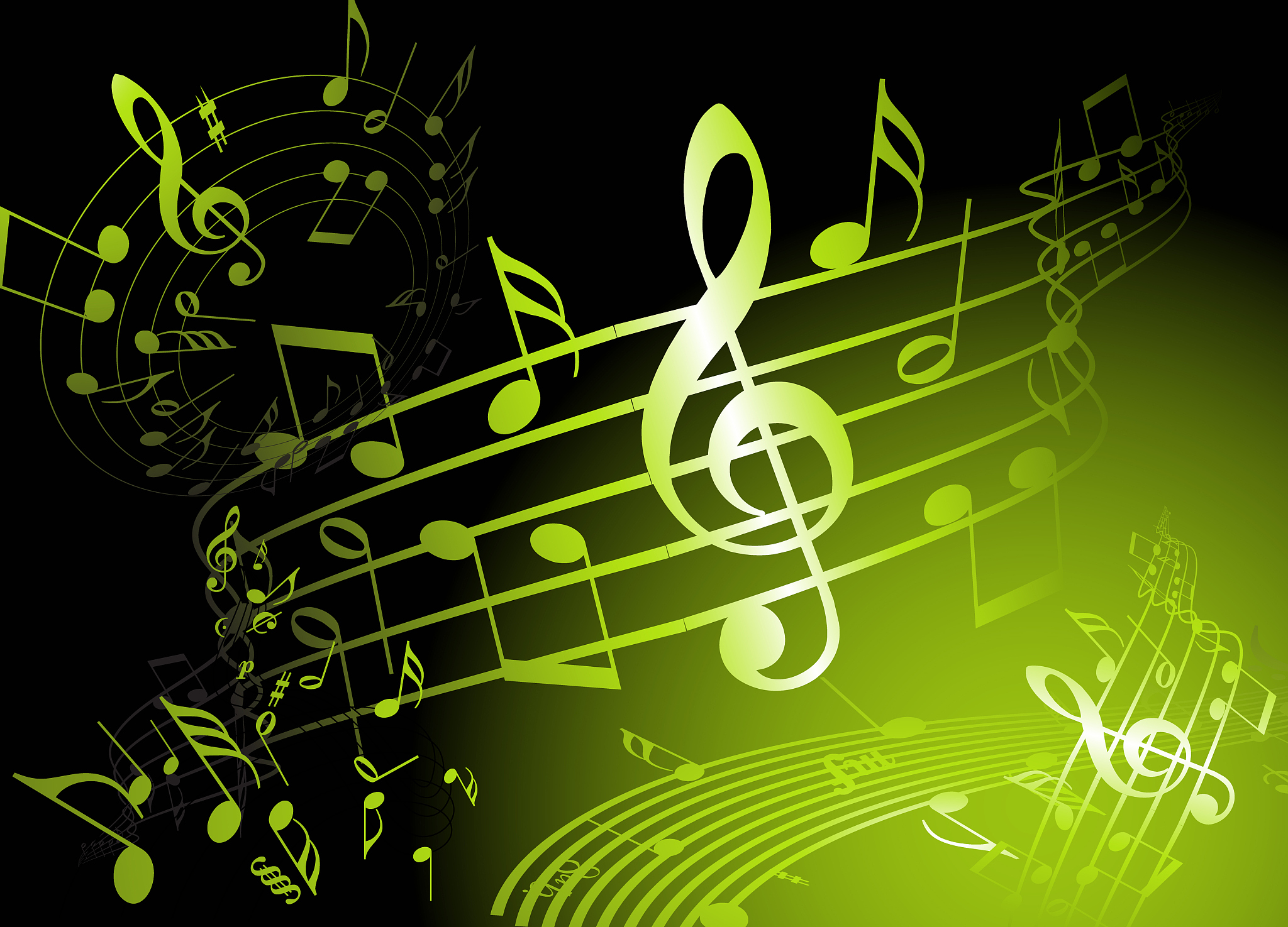 green music theme