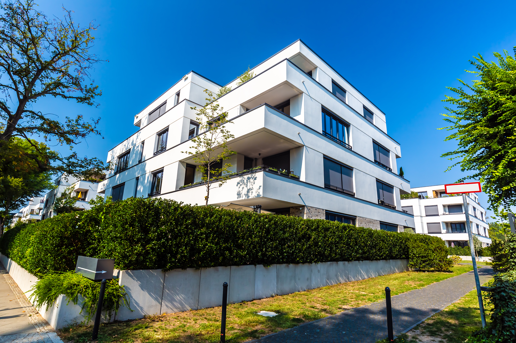 modern luxury residential construction in berlin