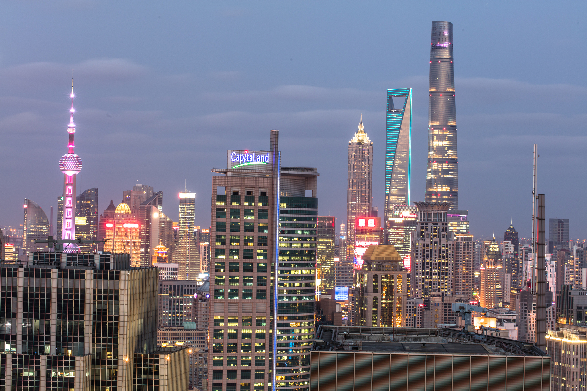 上海城市夜景