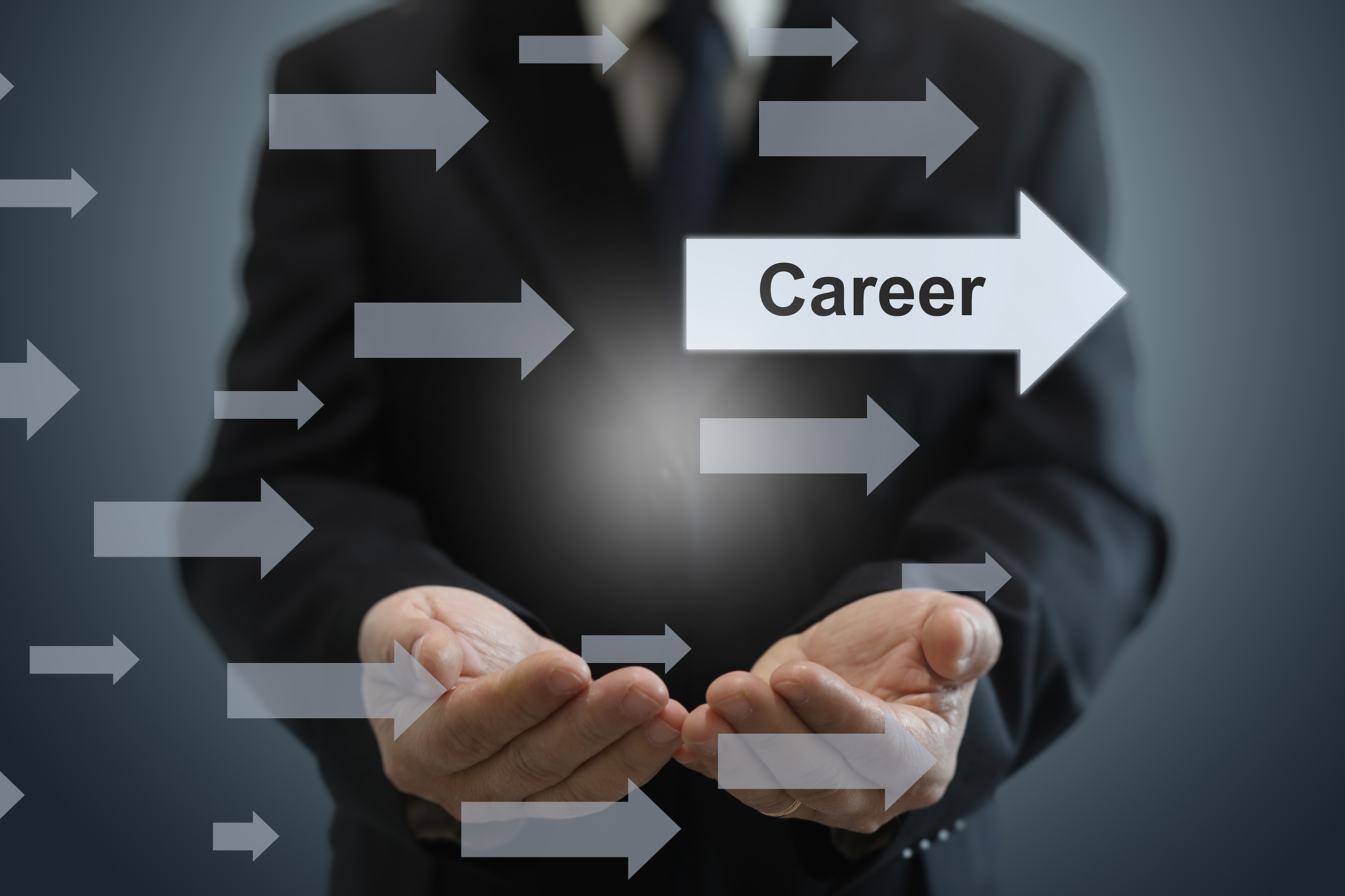 career job search recruitment businessman