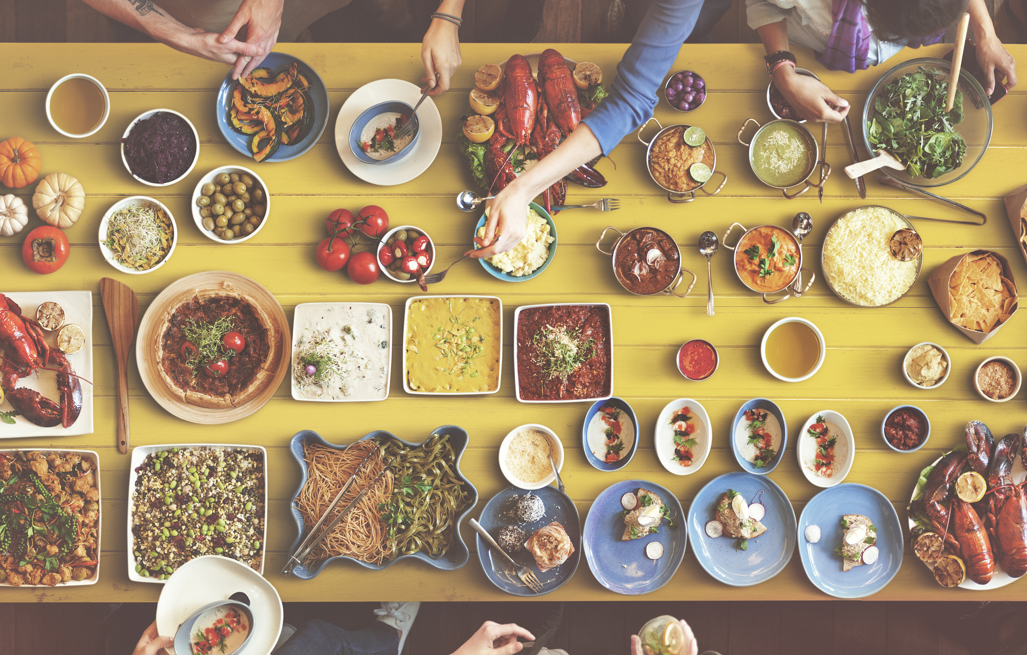 food festive restaurant party unity concept