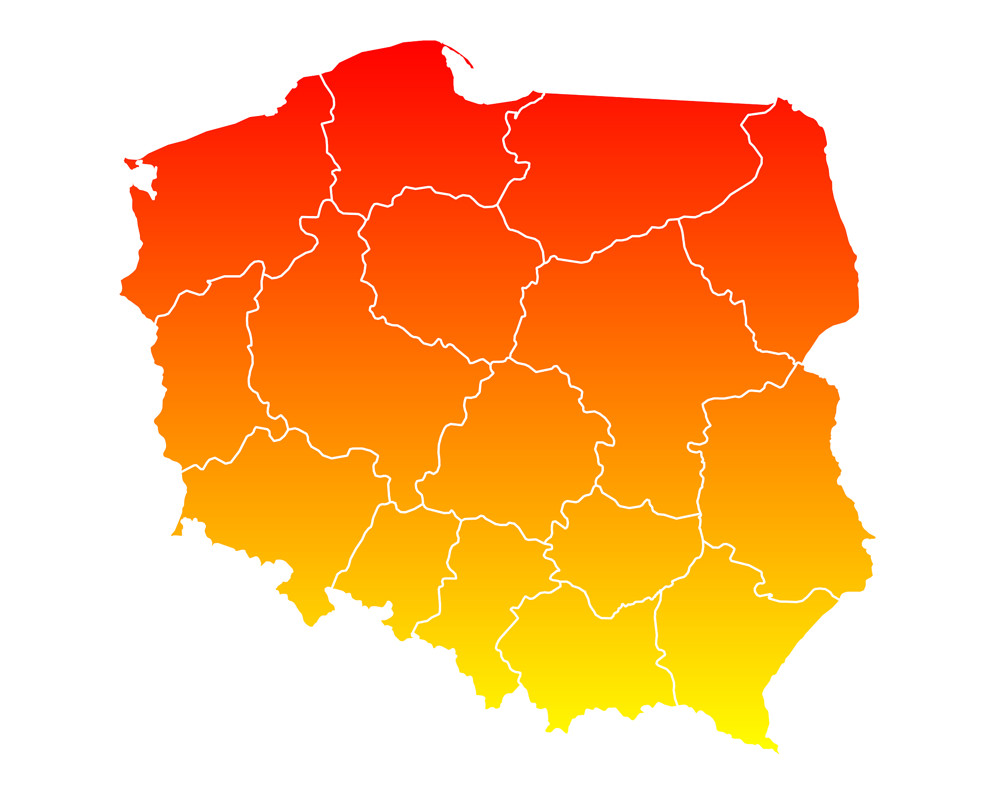 map of poland